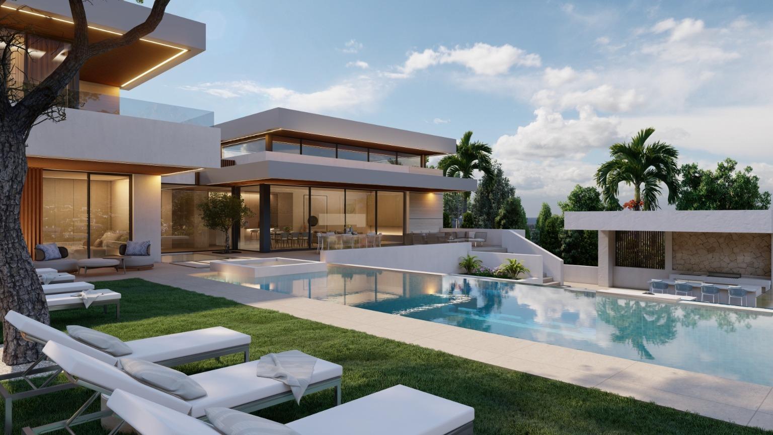 Parcela con proyecto de villa in Nueva Andalucía, Marbella