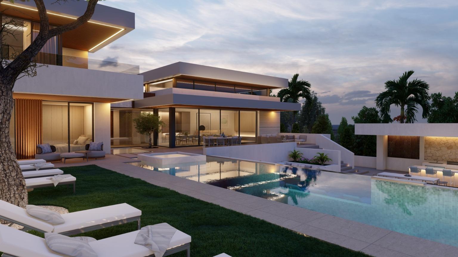 Parcela con proyecto de villa in Nueva Andalucía, Marbella
