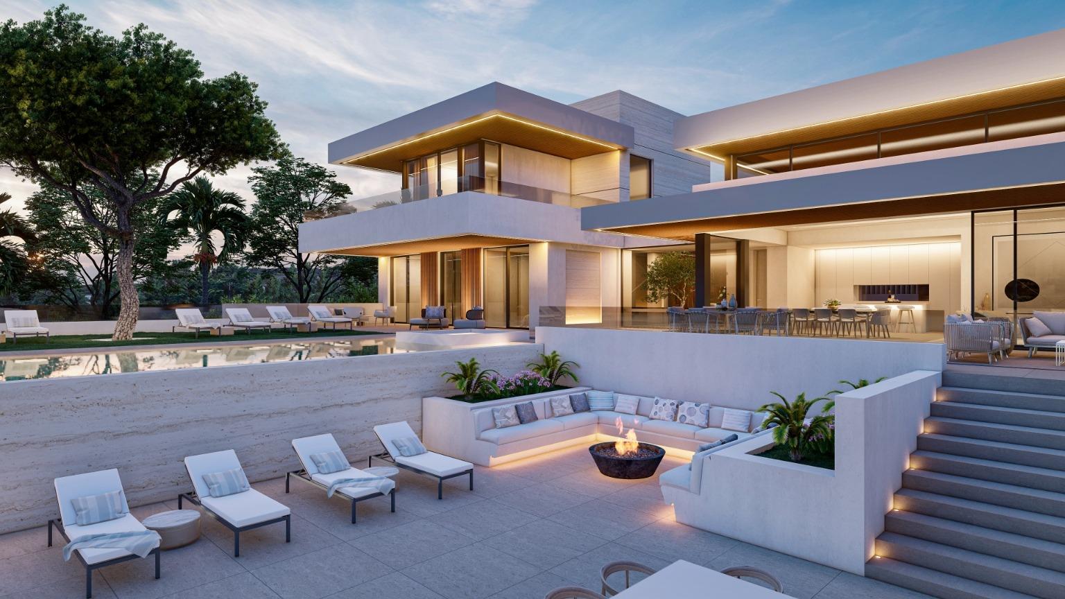 Parcela con proyecto de villa in Nueva Andalucía, Marbella