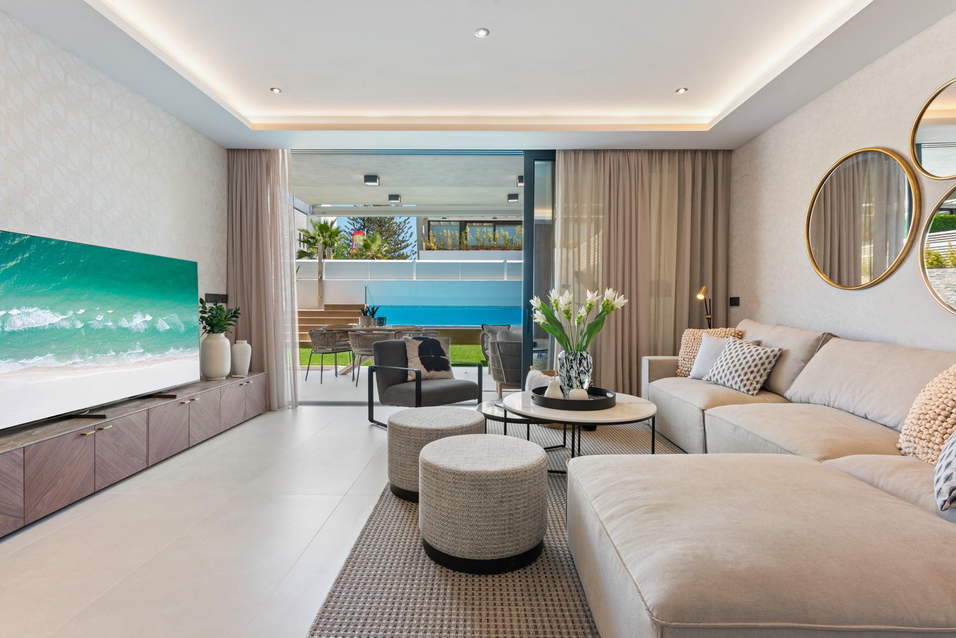 Villa pareada de lujo en Puerto Banús, Marbella
