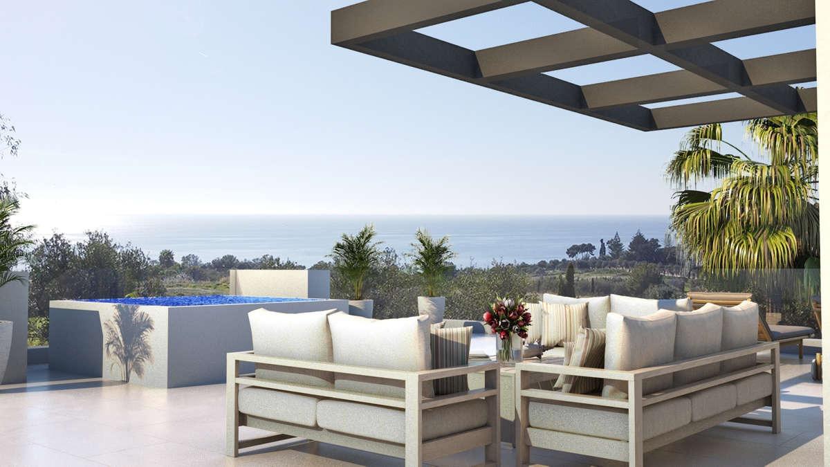 Villas de lujo en Río Real Golf con vistas al mar
