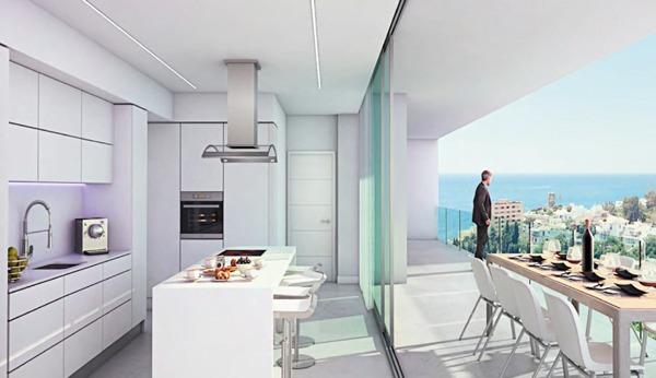 Promoción de 5 villas con vistas al mar en Benalmádena