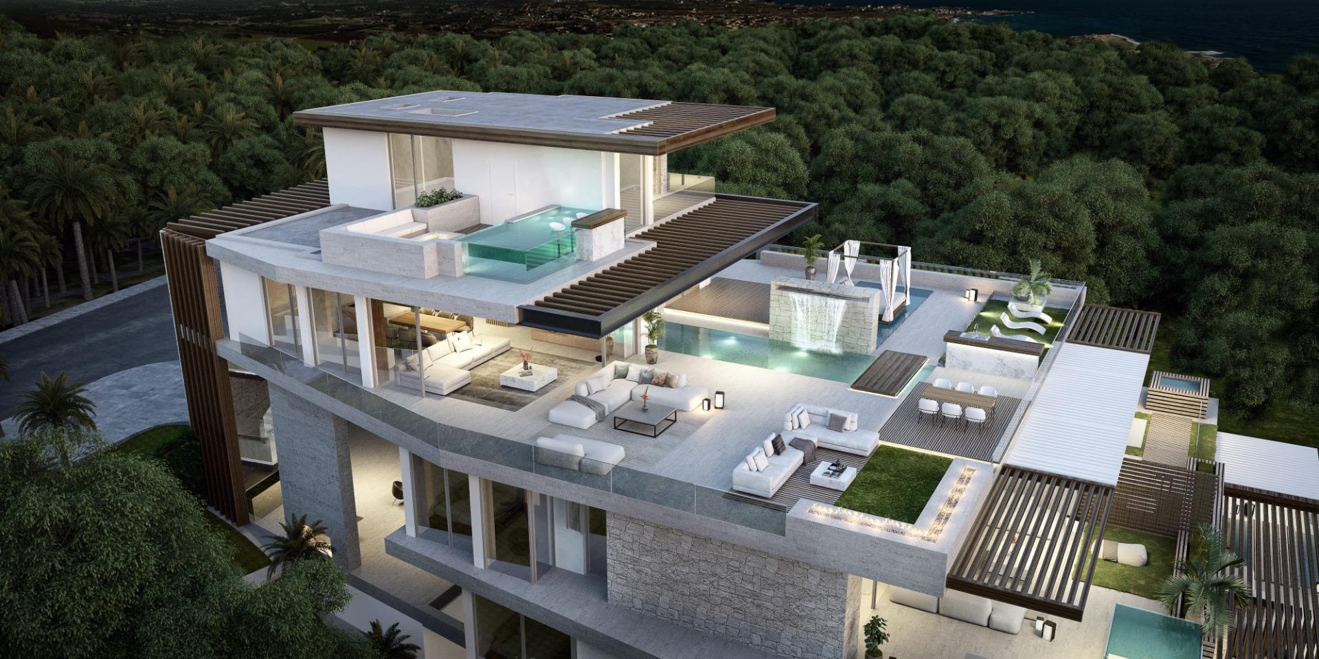 Promoción de viviendas de lujo en primera línea de mar, en Estepona