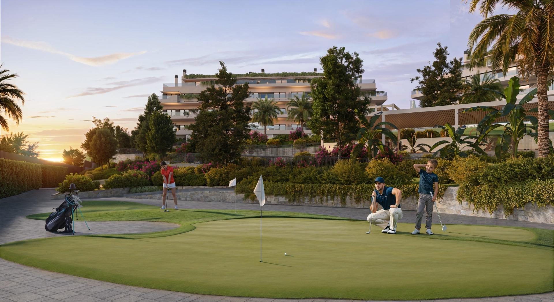 Promoción de apartamentos en El Chaparral, Mijas