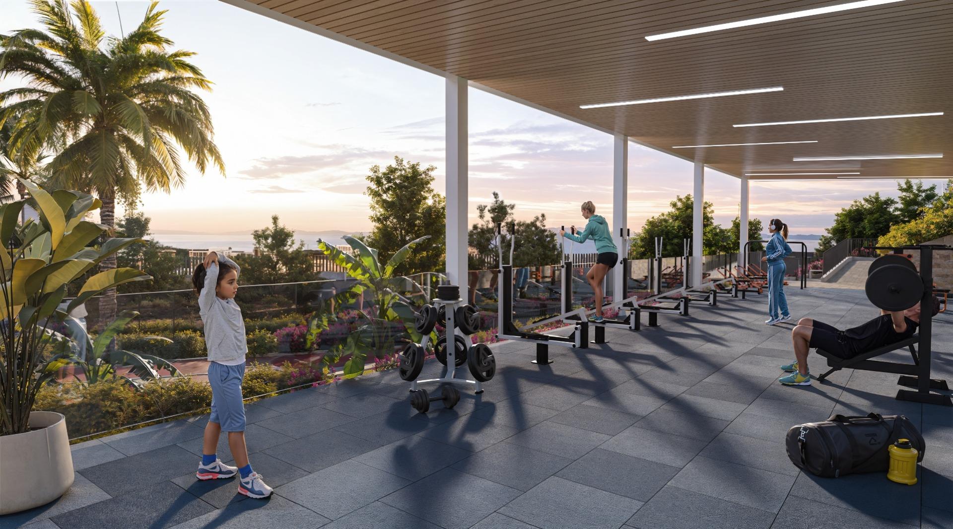 Promoción de apartamentos en El Chaparral, Mijas