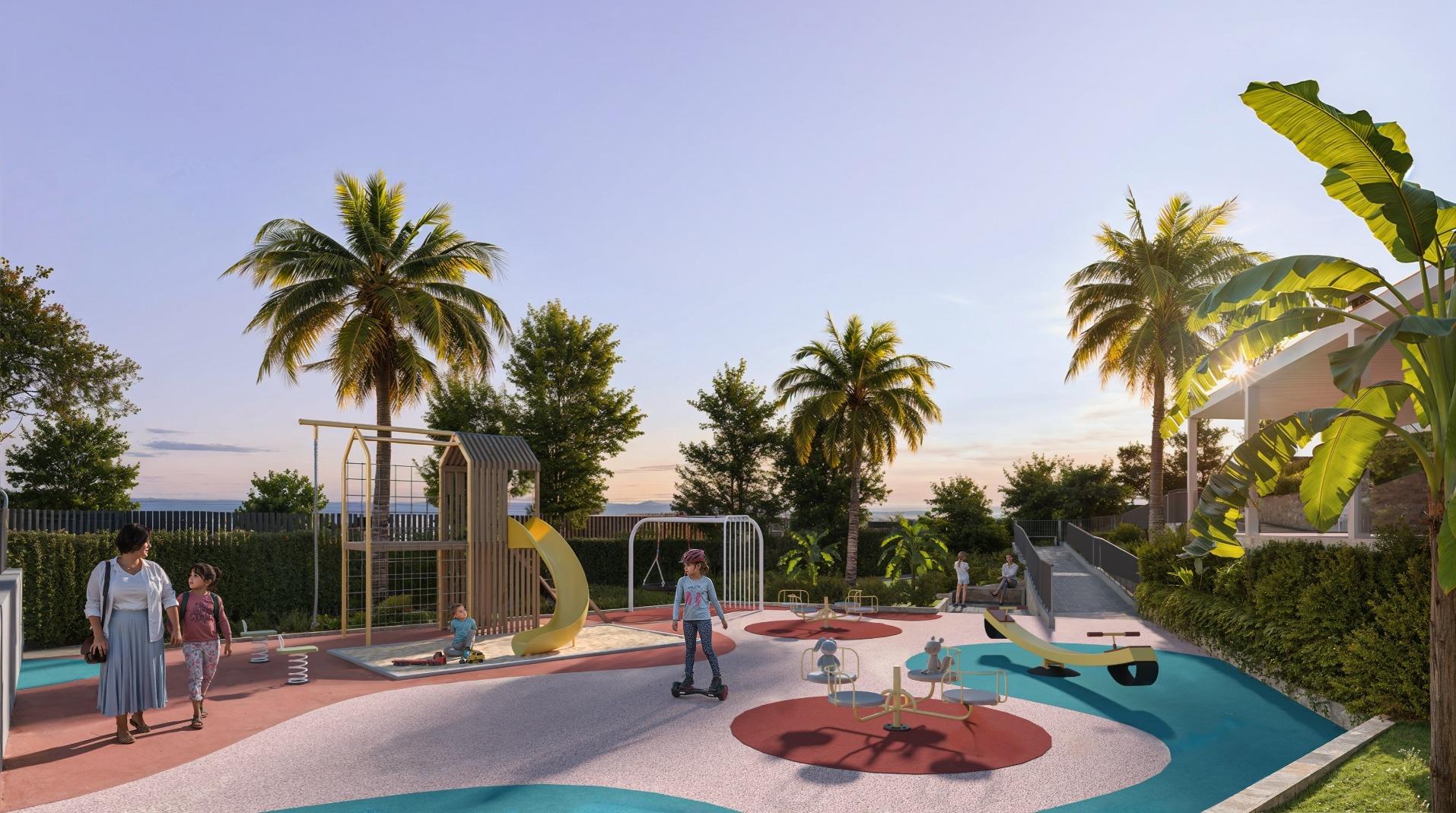 Promoción de apartamentos en El Chaparral, Mijas