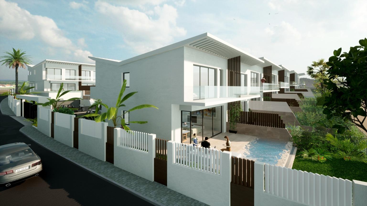 Chalets adosados, pareados e independientes en el Valle del Golf de La Cala de Mijas