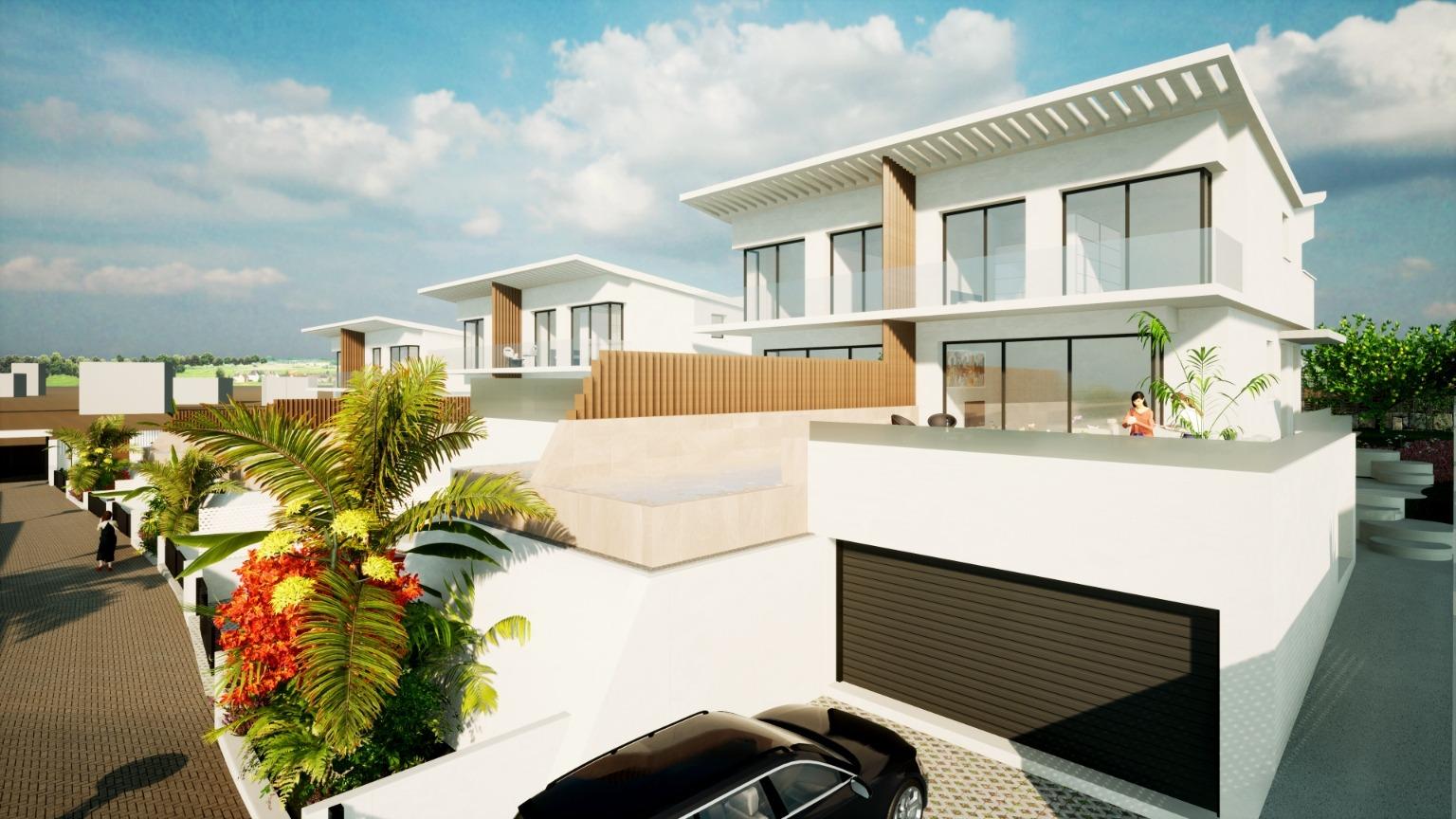 Chalets adosados, pareados e independientes en el Valle del Golf de La Cala de Mijas