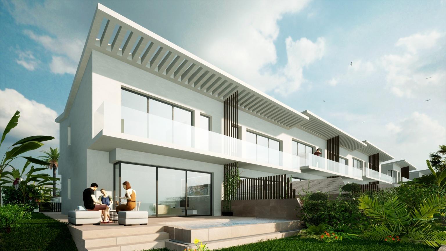 Chalets adosados, pareados e independientes en el Valle del Golf de La Cala de Mijas