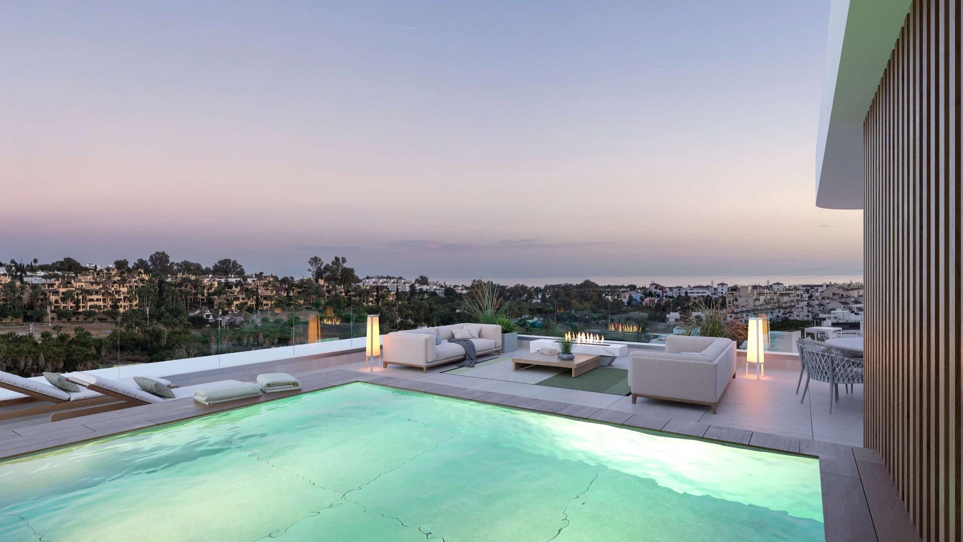 Promoción de viviendas en El Campanario, Estepona
