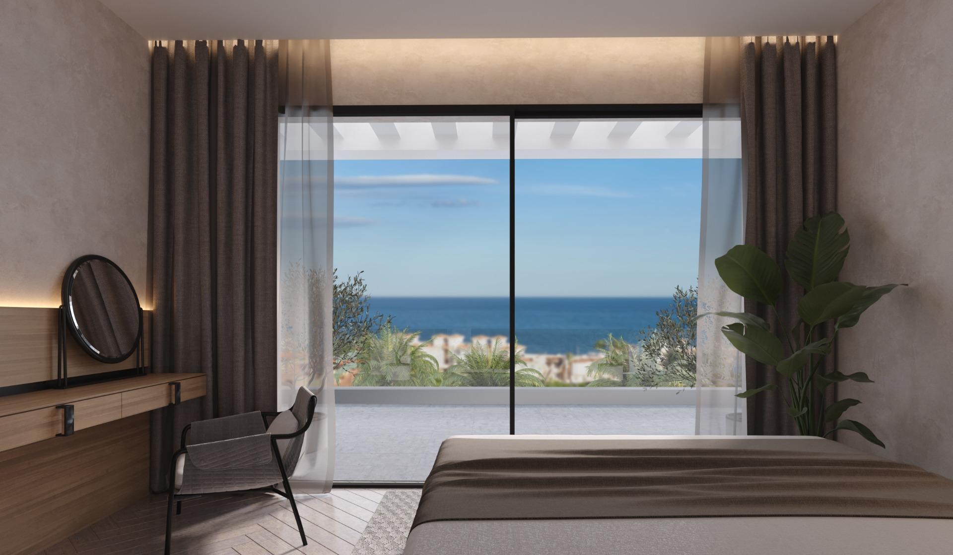 Promoción de apartamentos en La Galera, Estepona