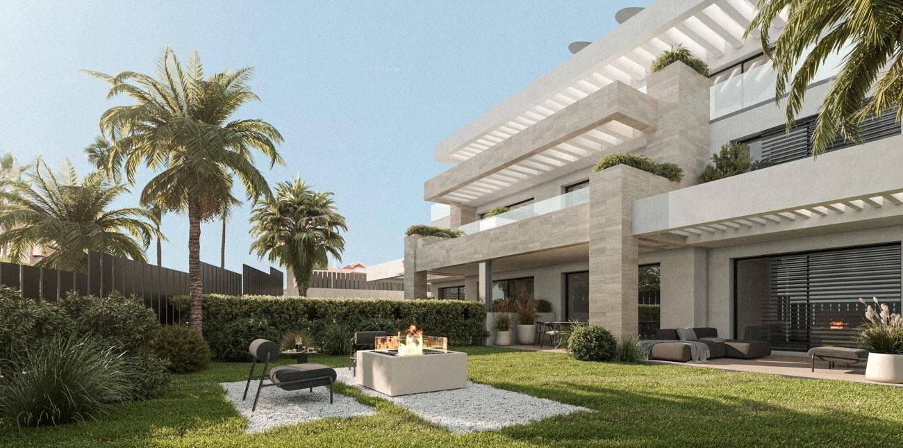 Promoción de apartamentos en La Galera, Estepona