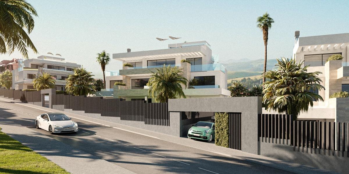 Promoción de apartamentos en La Galera, Estepona