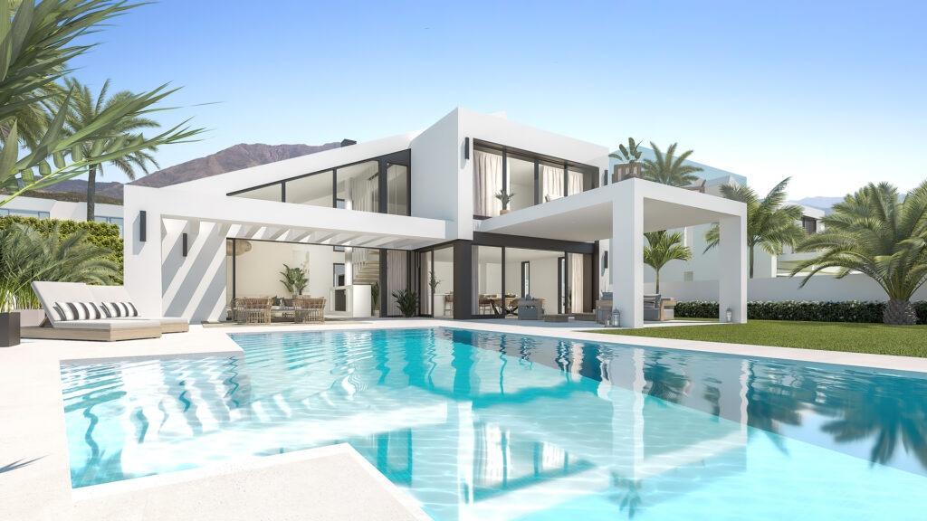 Promoción de villas en El Chaparral, Mijas Costa