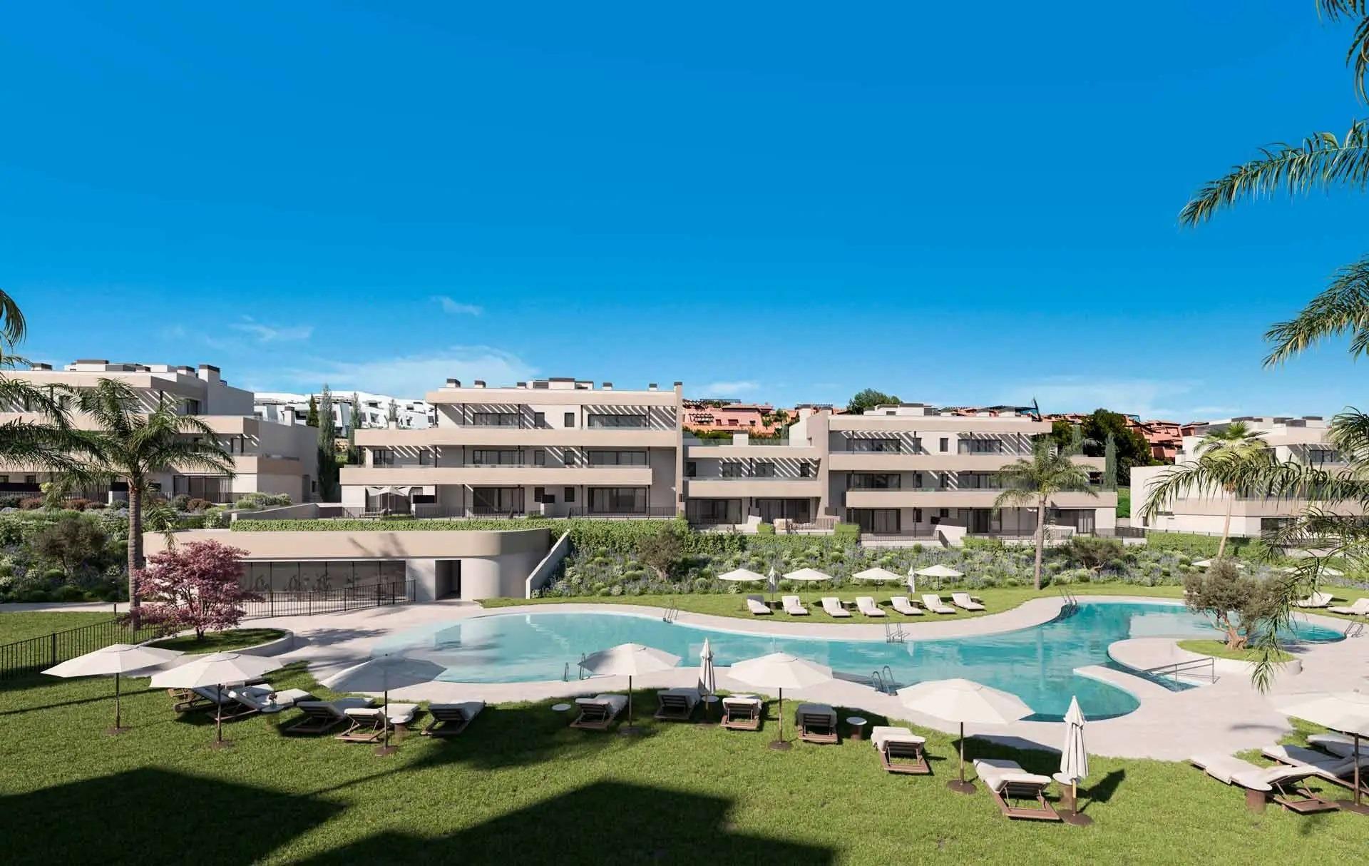 Promoción de viviendas en Casares Costa