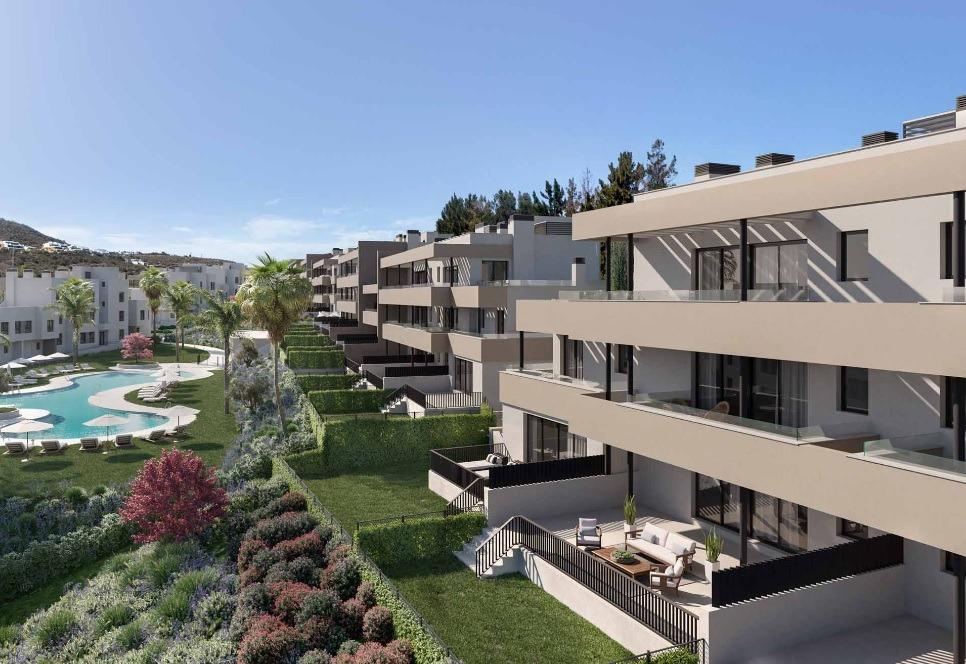 Promoción de viviendas en Casares Costa