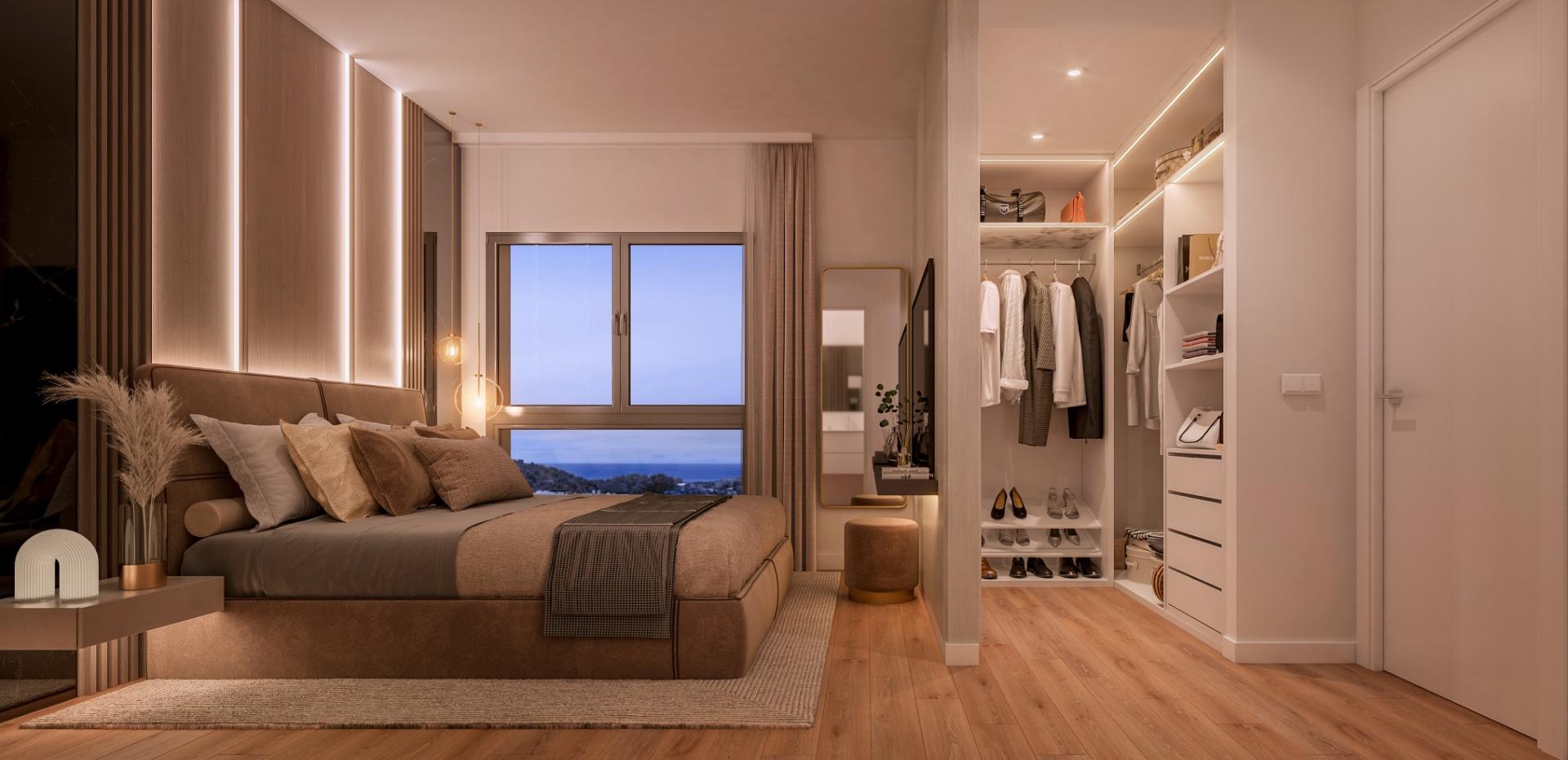 Promoción de viviendas en Casares Costa Golf