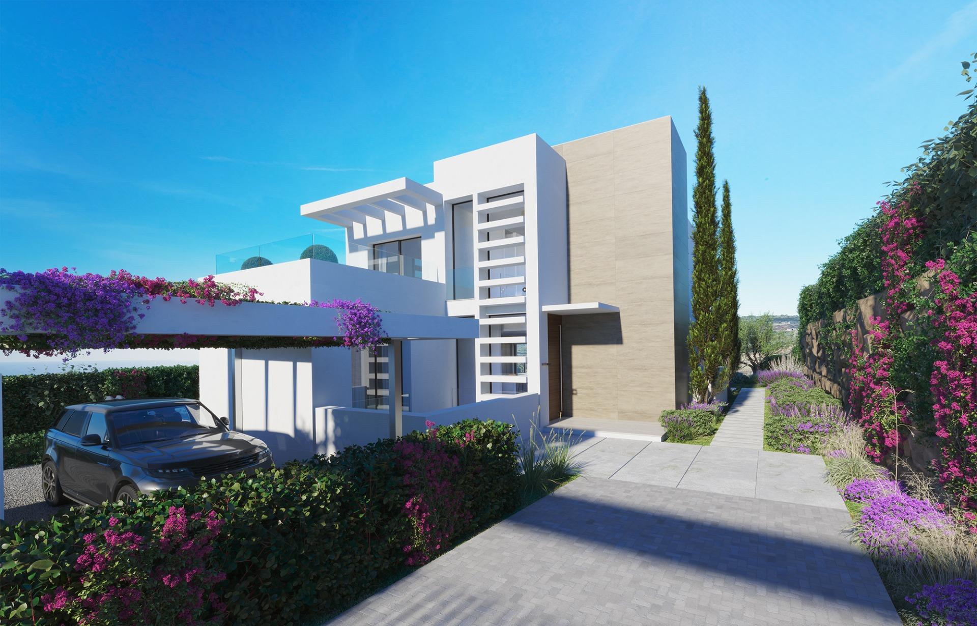 Promoción de villas en Estepona Golf