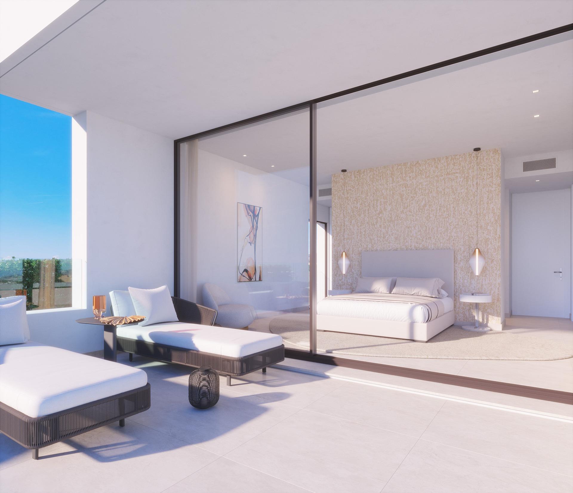 Promoción de villas en Estepona Golf