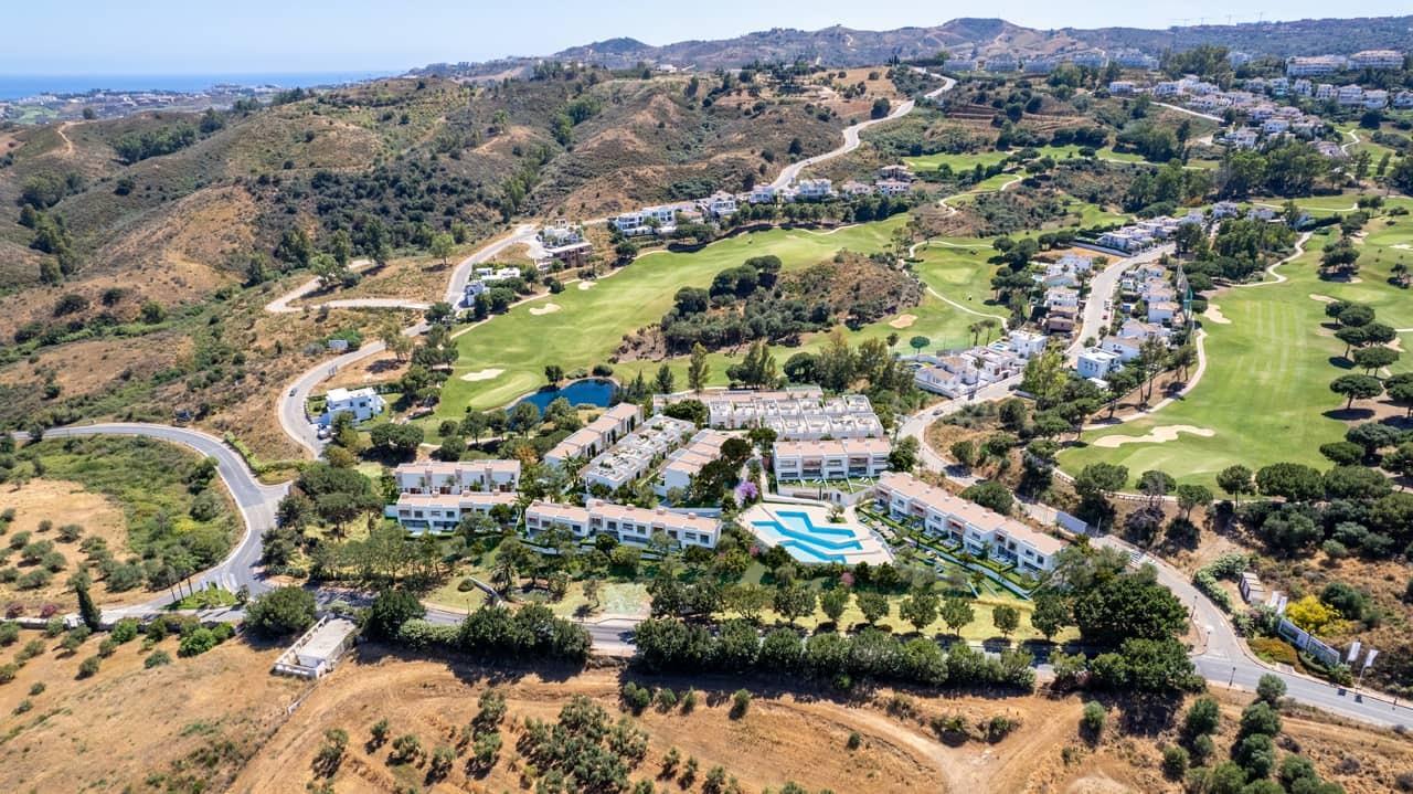 Promoción de adosados en La Cala Golf, Mijas