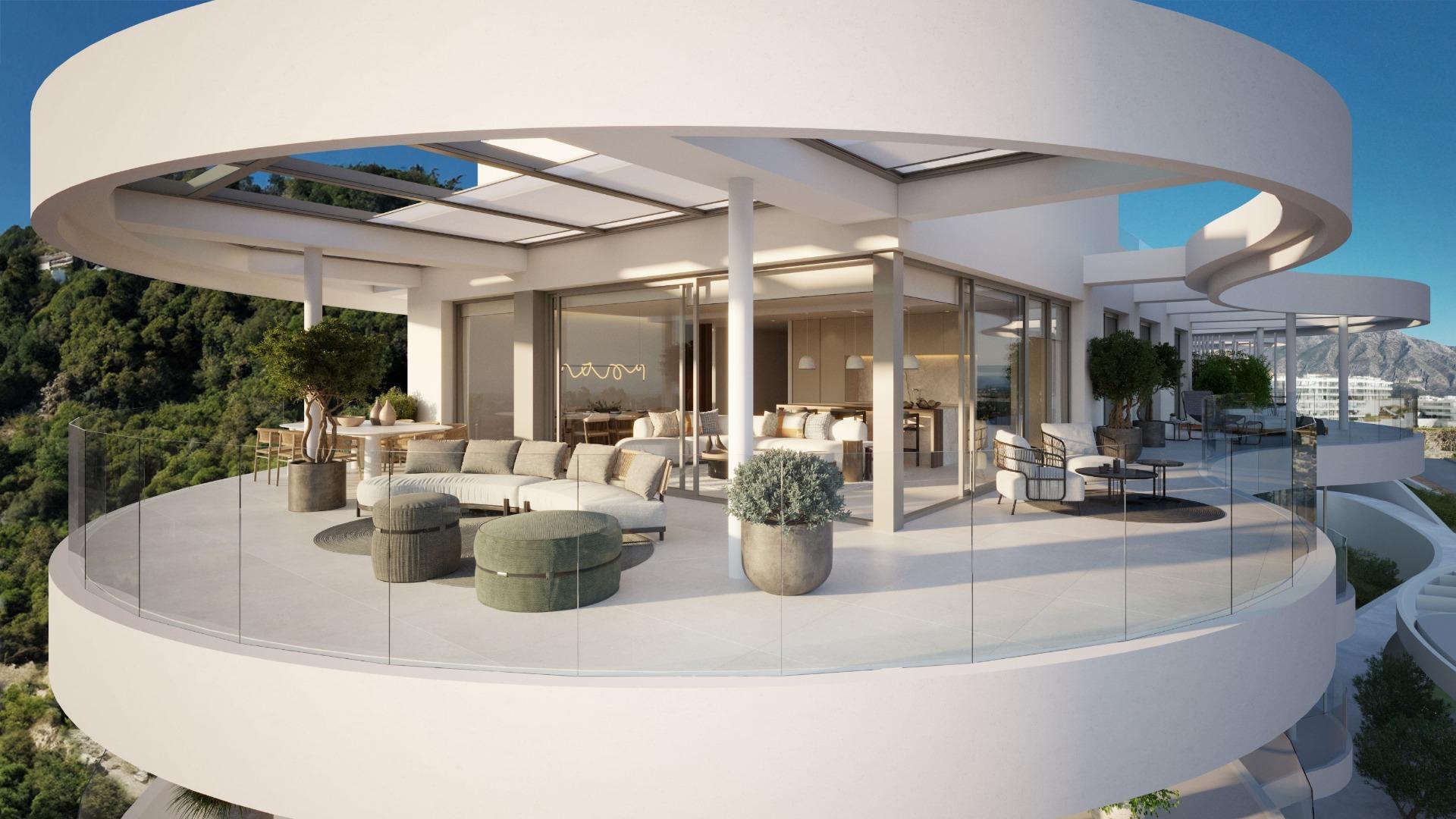 Promoción de viviendas en La Alborada, Benahavís