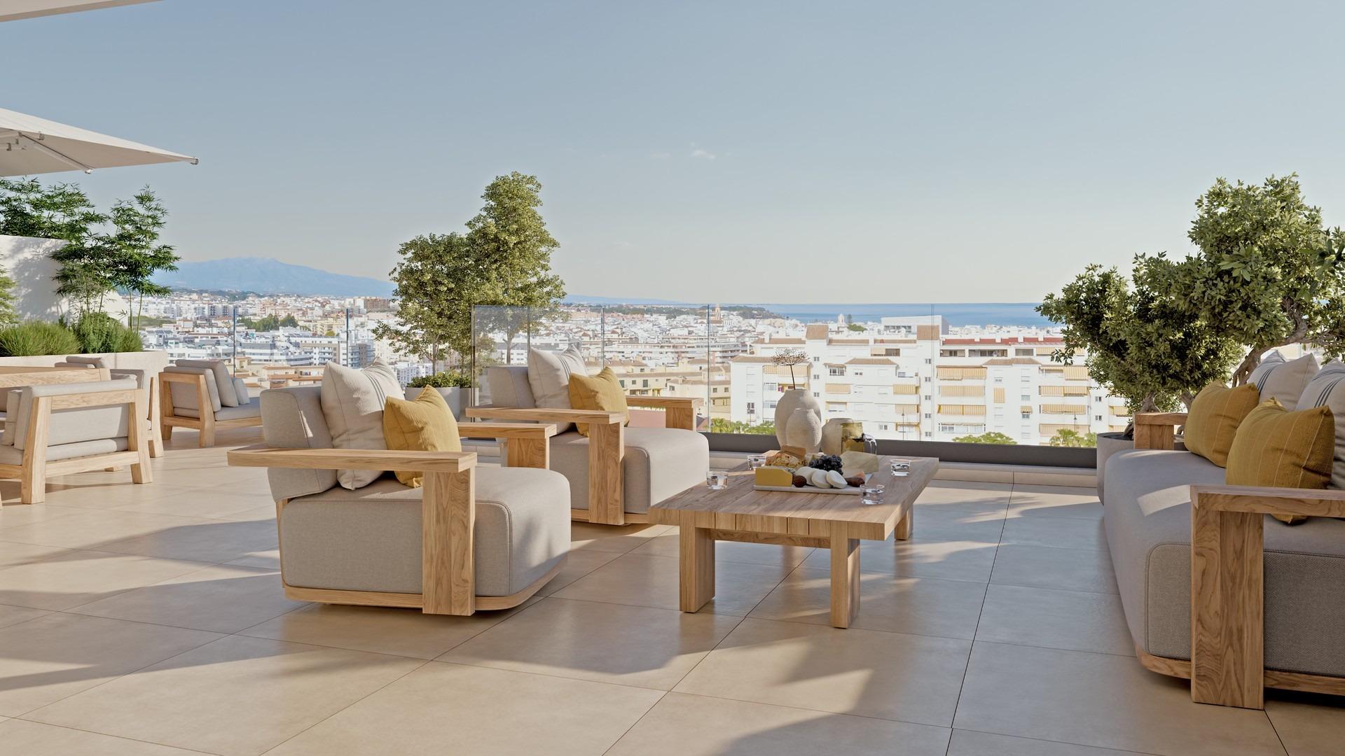Apartamentos en Las Mesas, Estepona