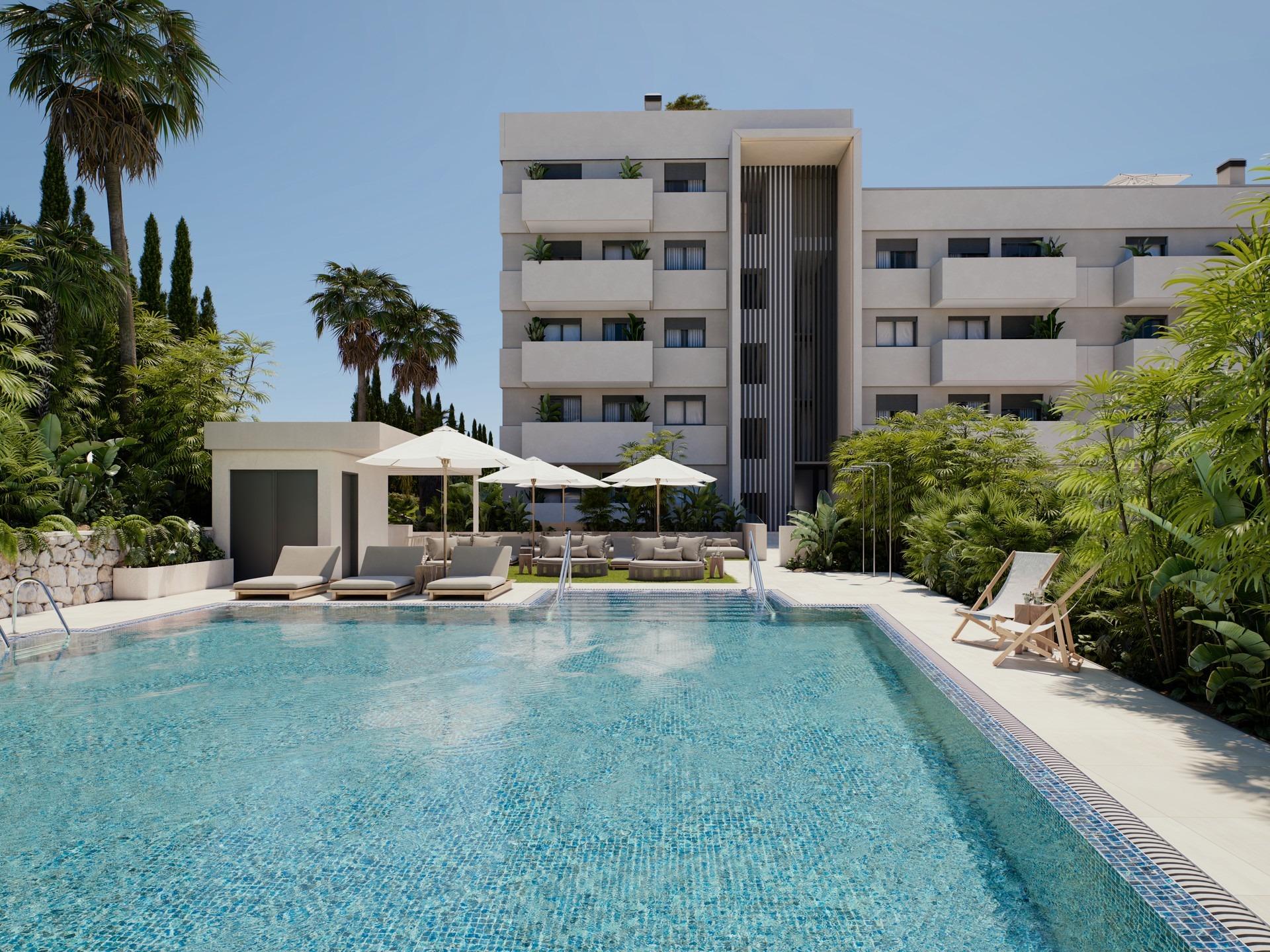 Apartamentos en Las Mesas, Estepona