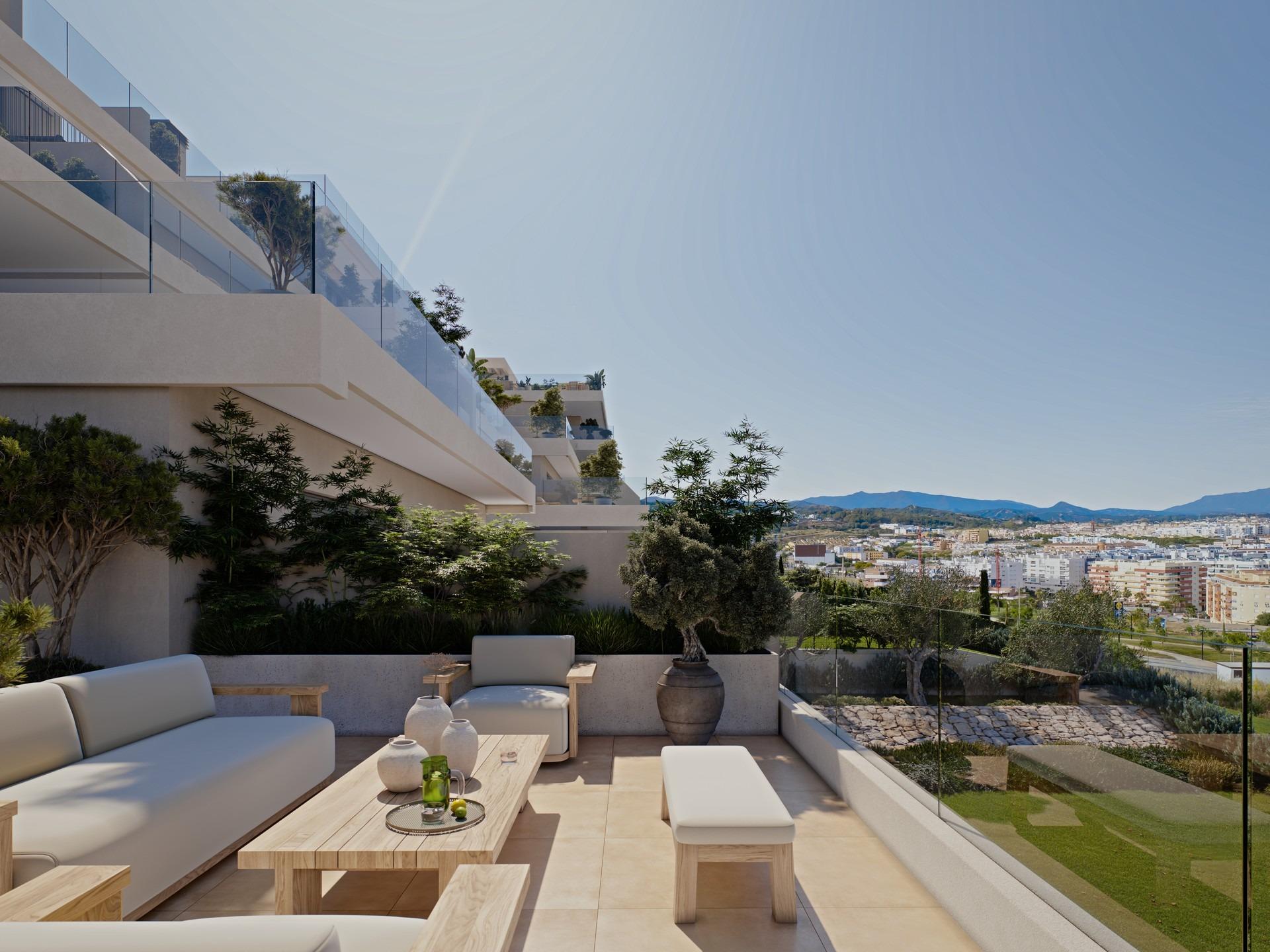 Apartamentos en Las Mesas, Estepona
