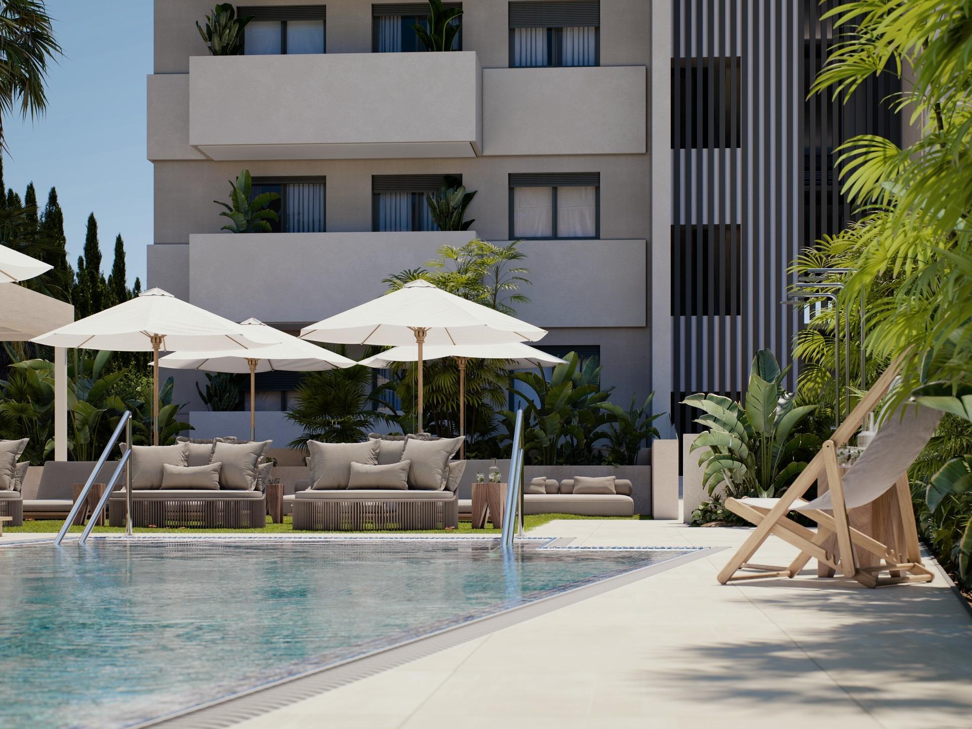 Apartamentos en Las Mesas, Estepona
