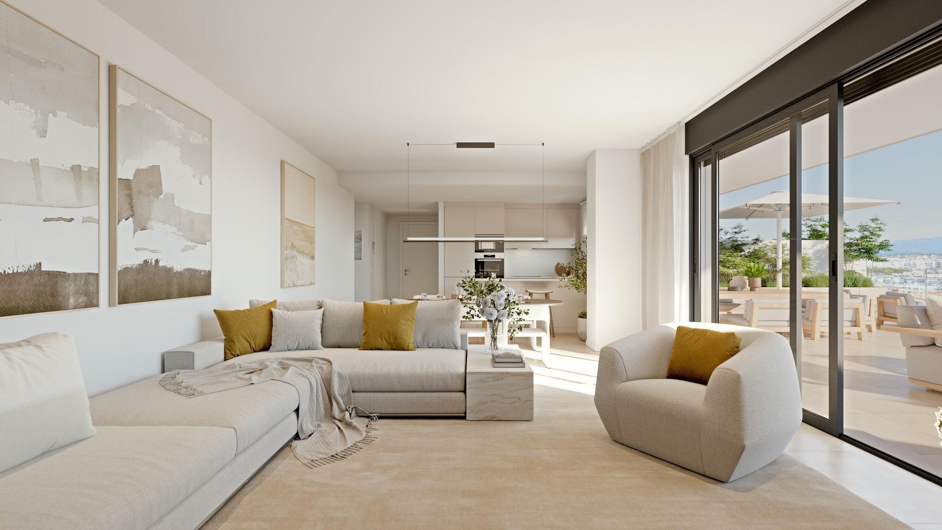 Apartamentos en Las Mesas, Estepona