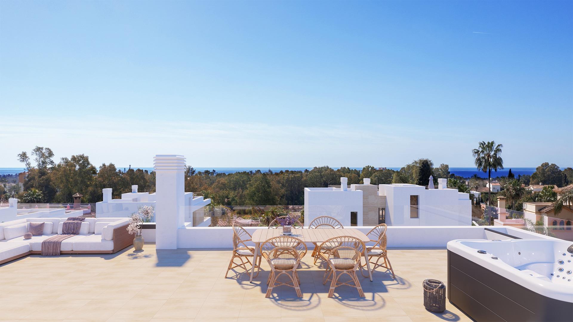 Promoción de villas en Atalaya-El Campanario, Estepona