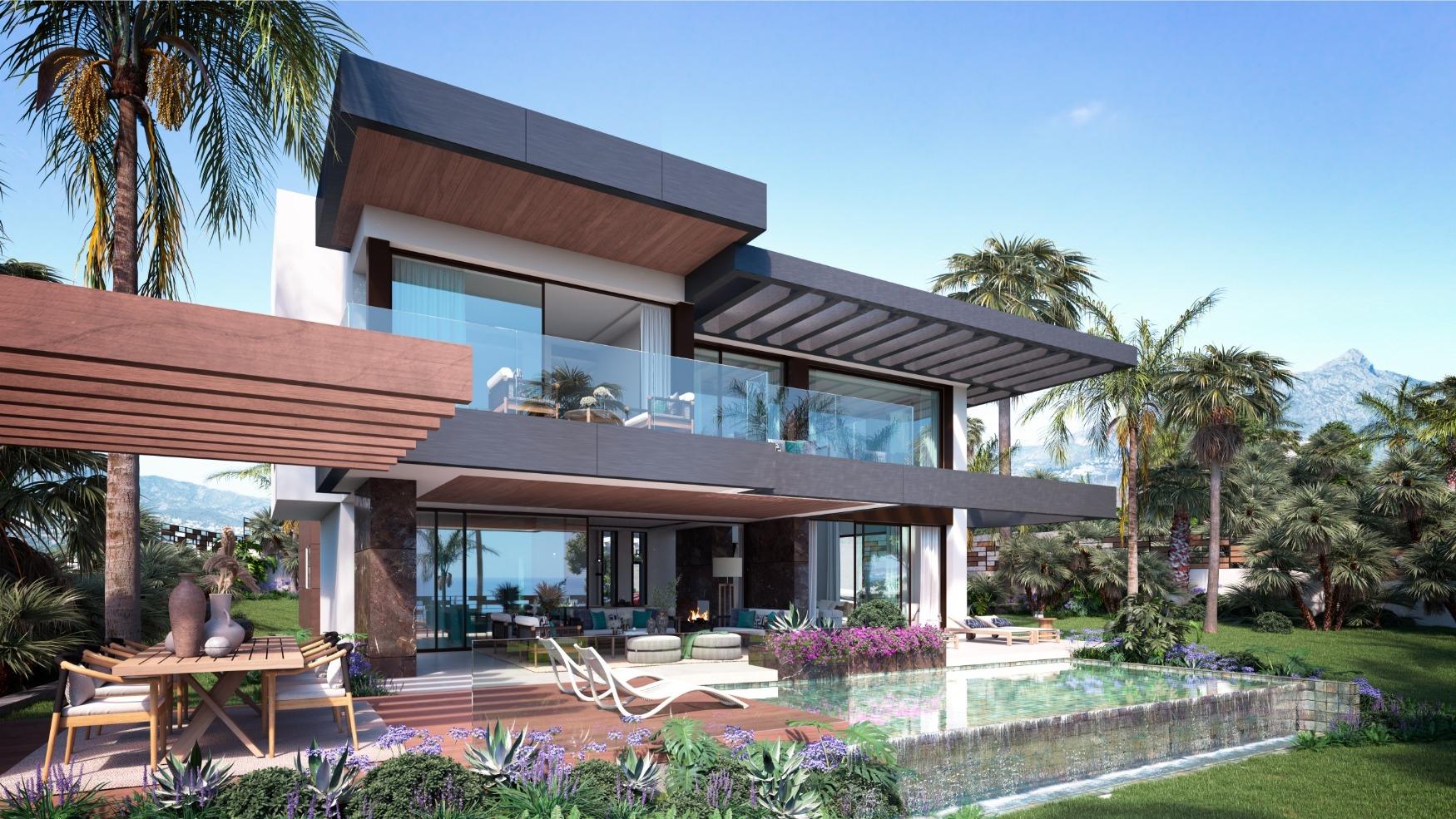 Promoción de villas en Nueva Andalucía, Marbella