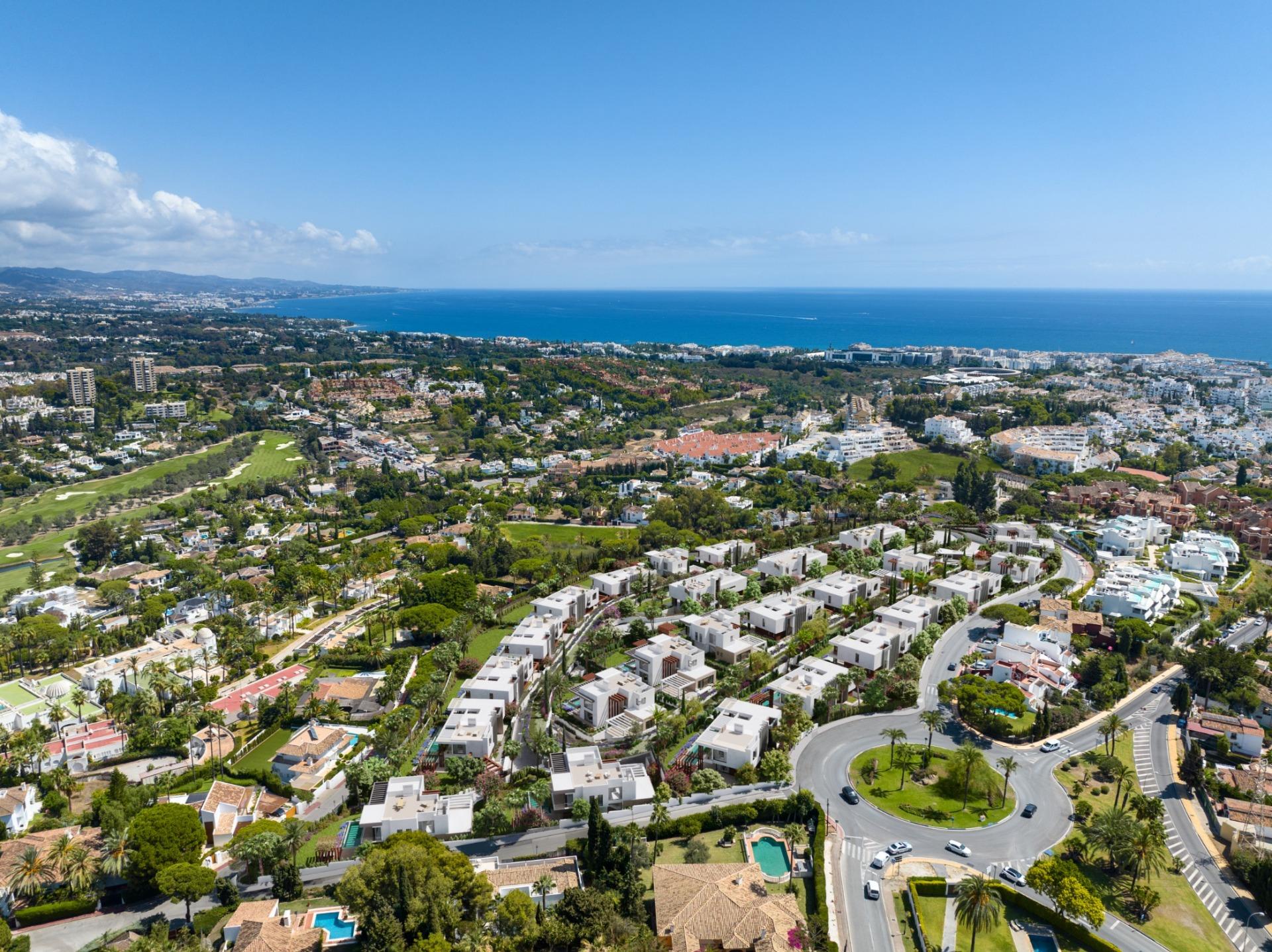 Promoción de villas en Nueva Andalucía, Marbella
