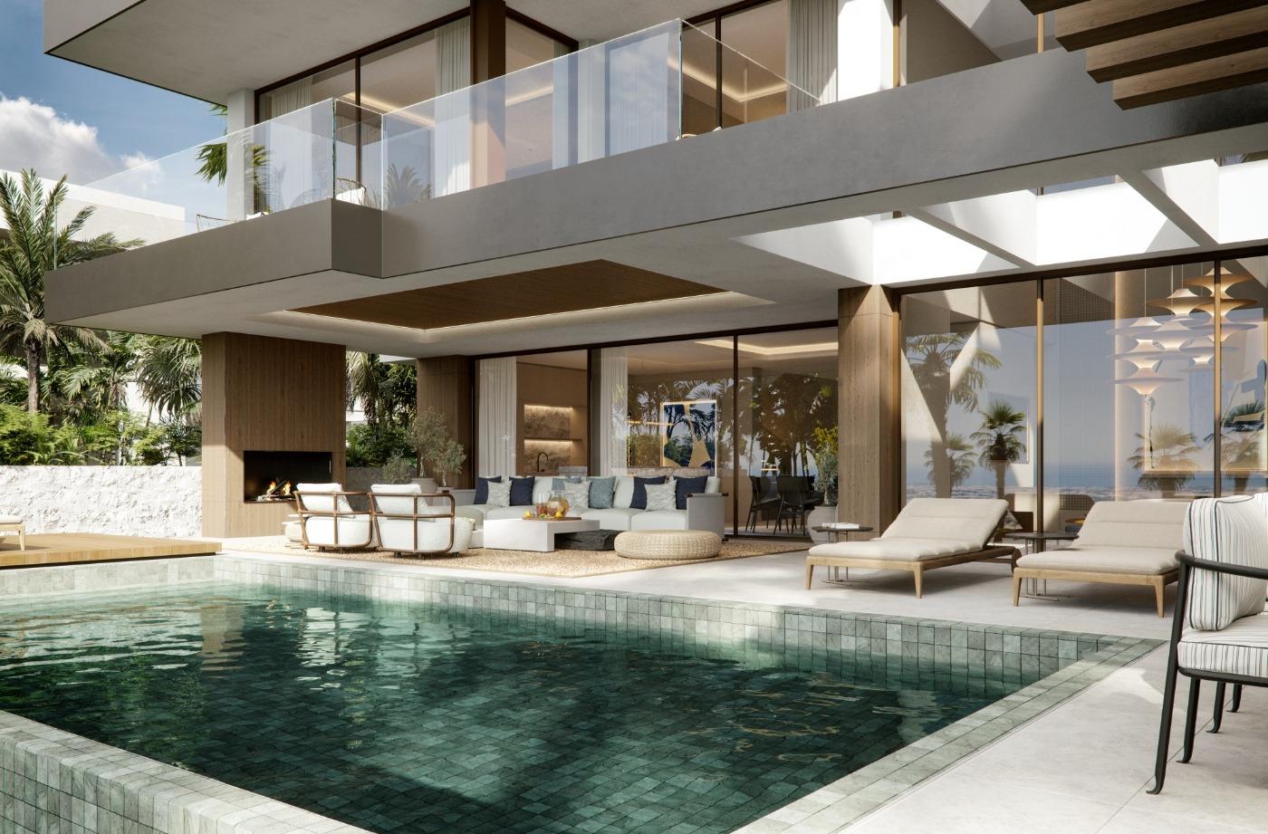 Promoción de villas en Nueva Andalucía, Marbella