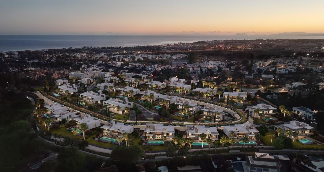Promoción de villas en Nueva Andalucía, Marbella