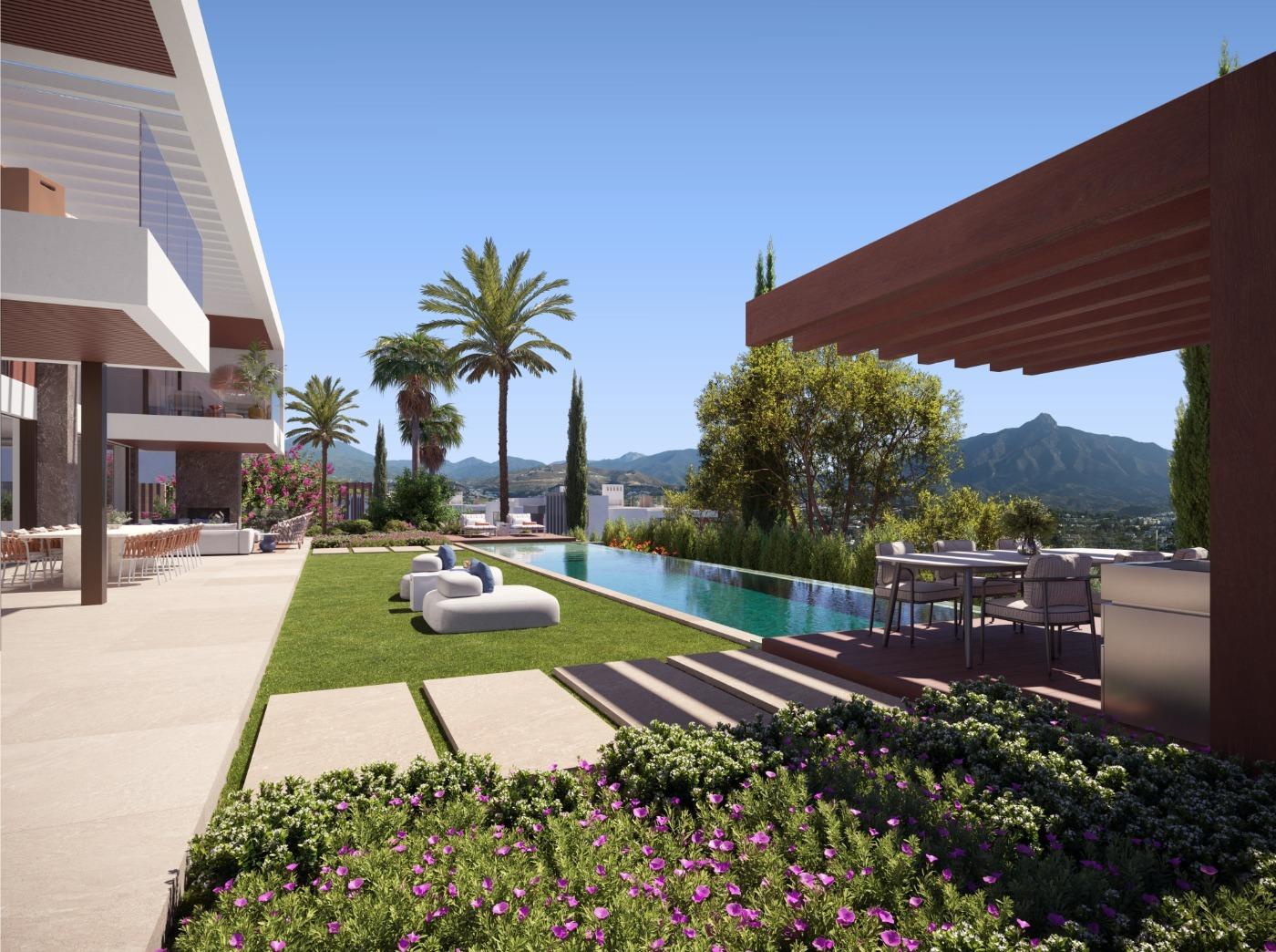Promoción de villas en Nueva Andalucía, Marbella