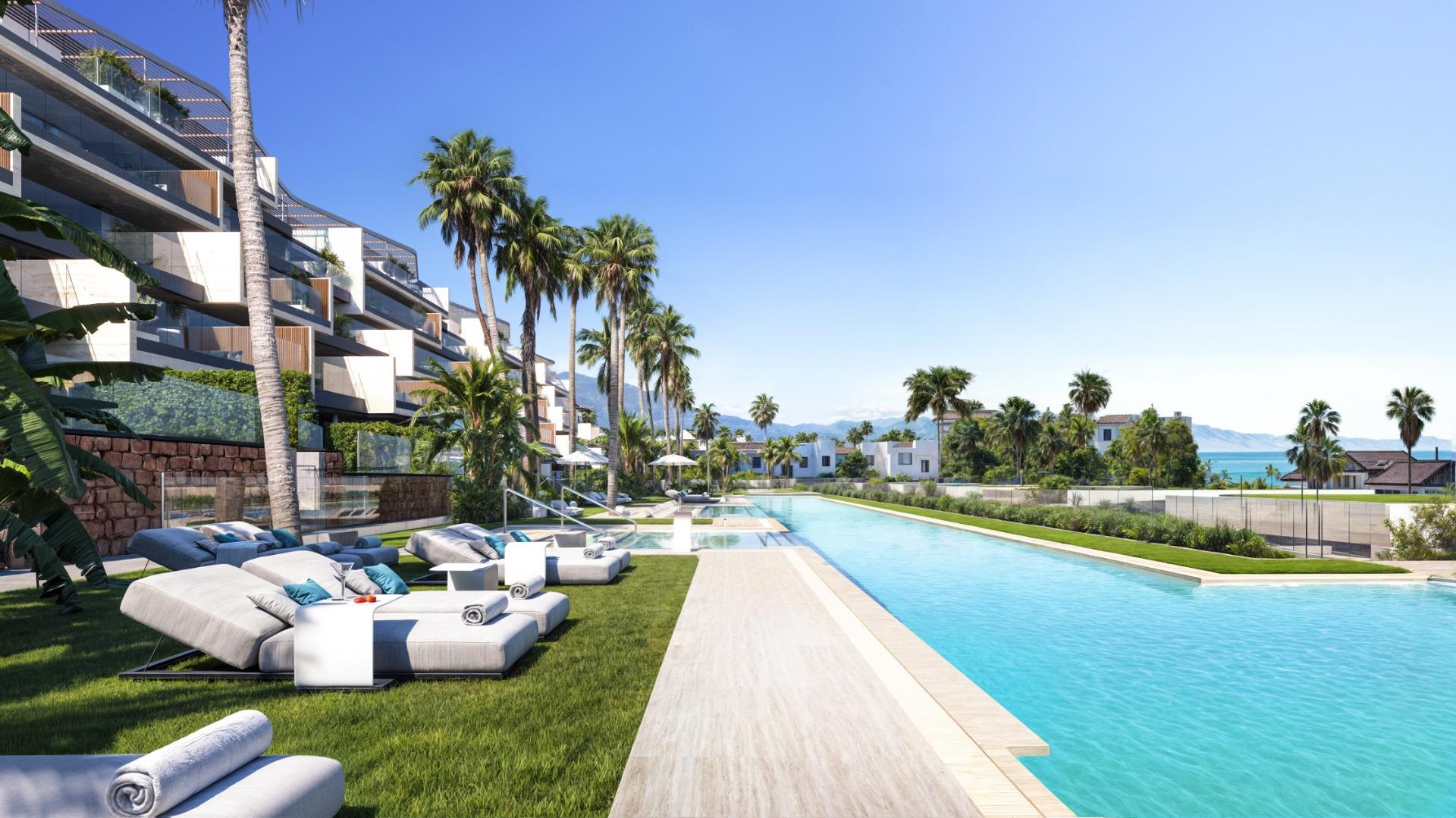 Development of apartments and villas on the beachfront, Manilva