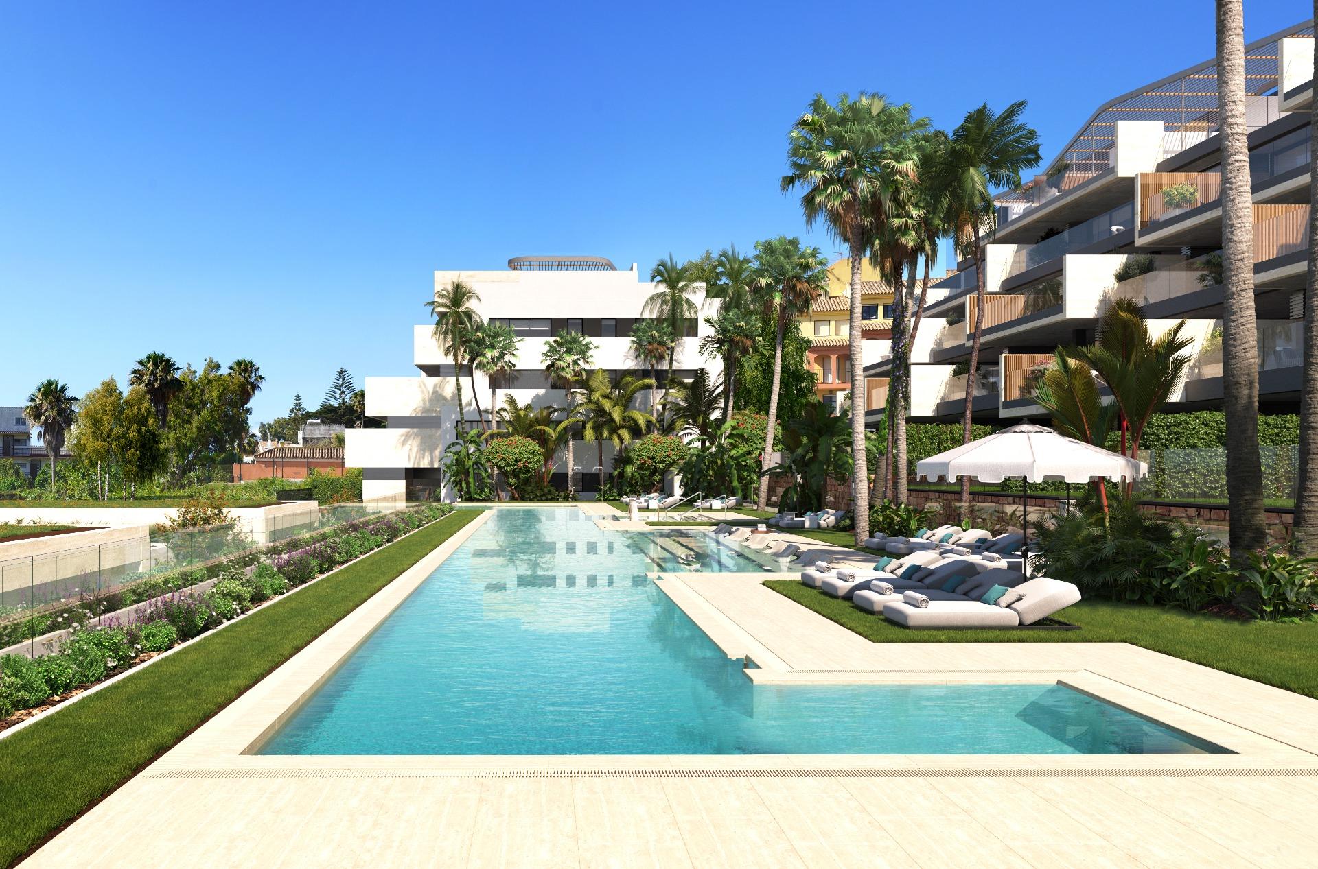 Development of apartments and villas on the beachfront, Manilva