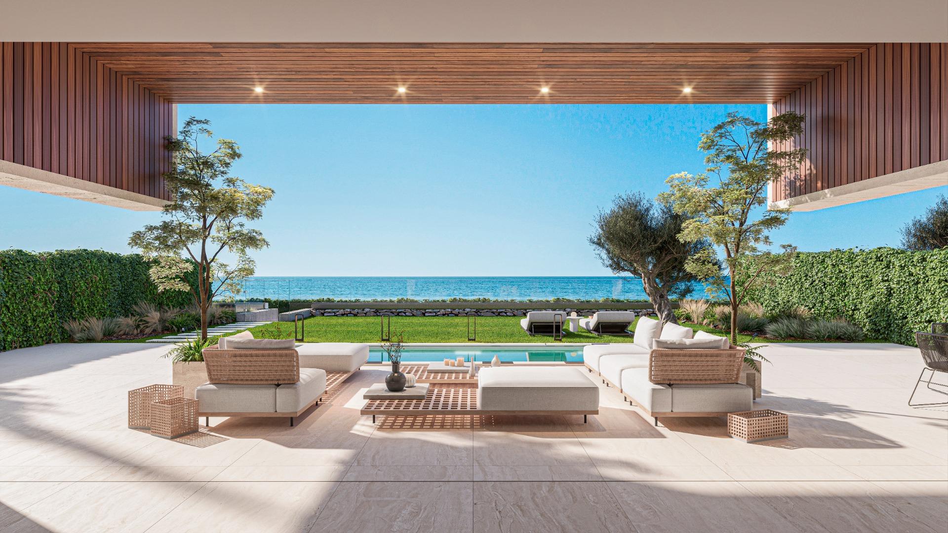 Development of apartments and villas on the beachfront, Manilva