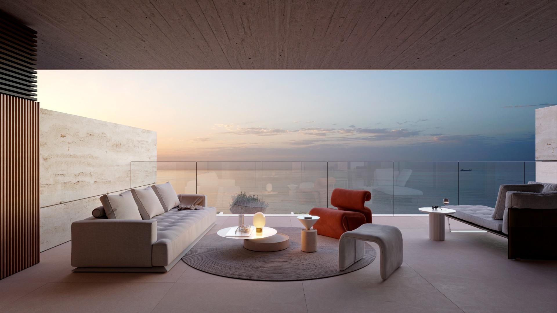 Development of apartments and villas on the beachfront, Manilva
