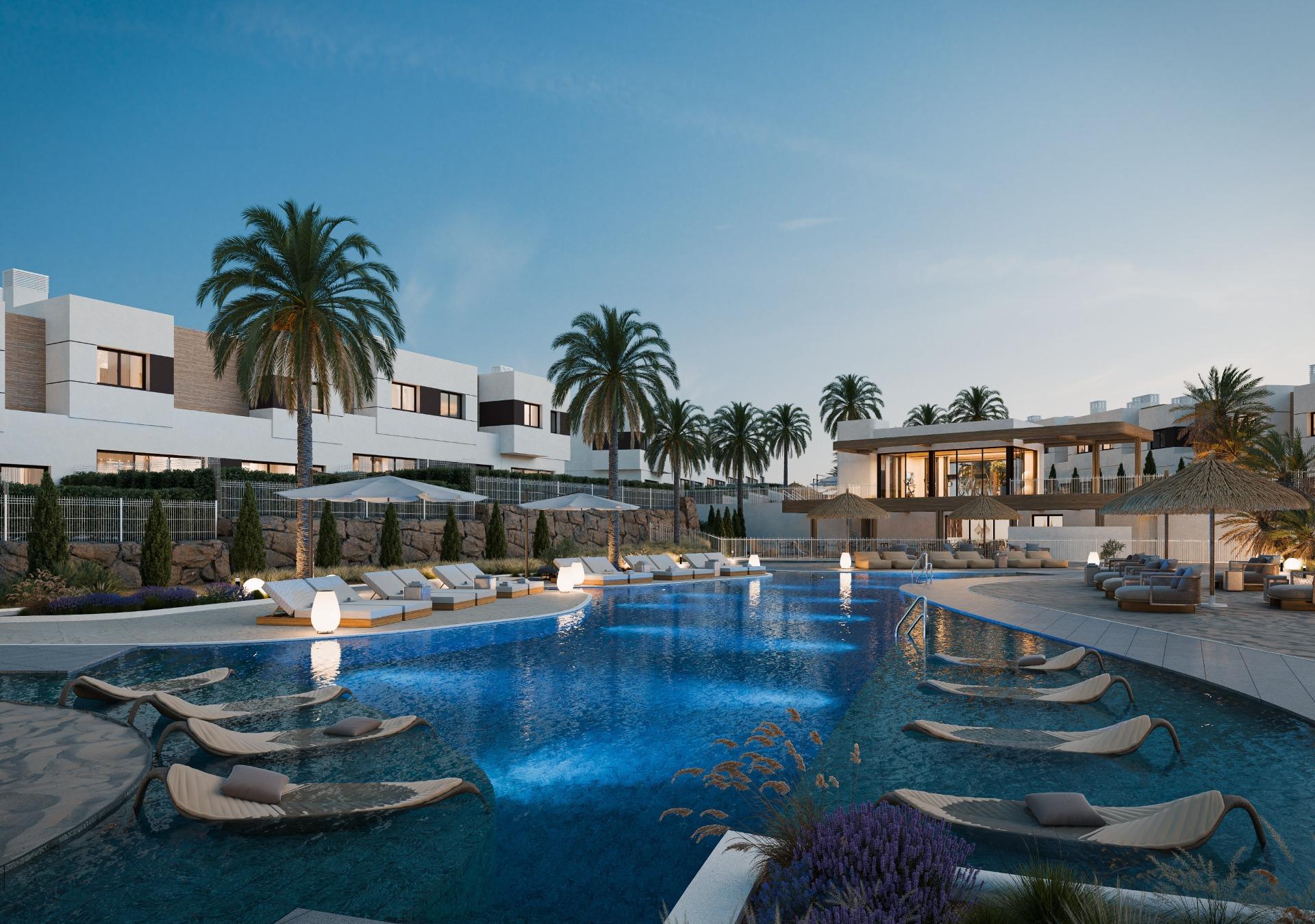 Promoción de chalets adosados en Mijas