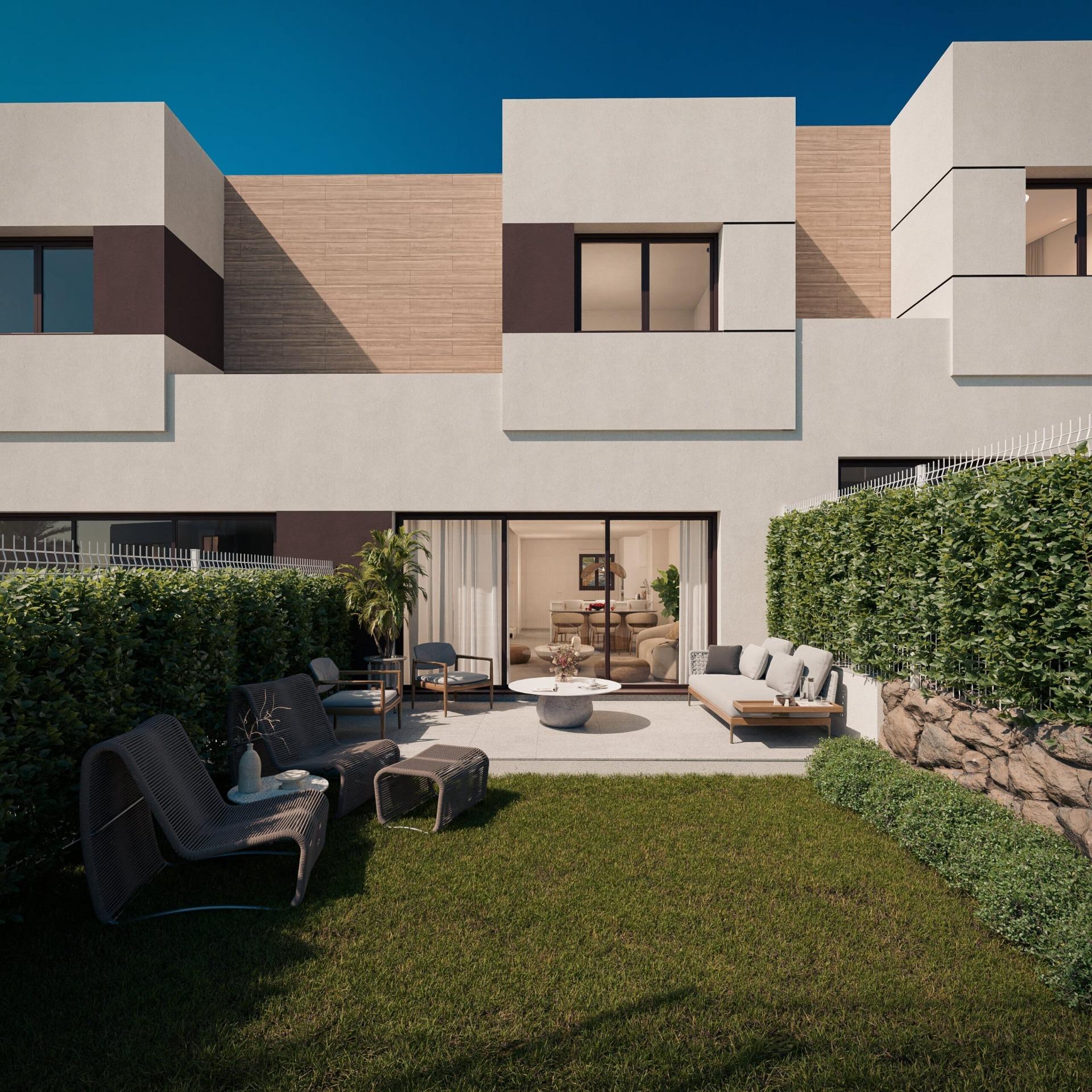 Promoción de chalets adosados en Mijas