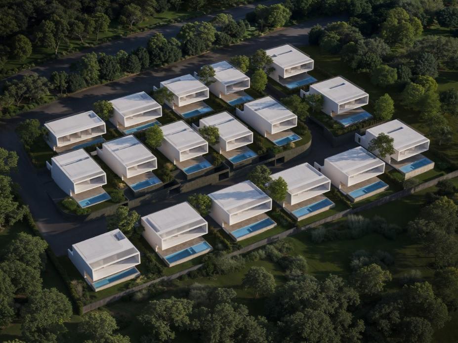 Development of villas in Estepona Golf