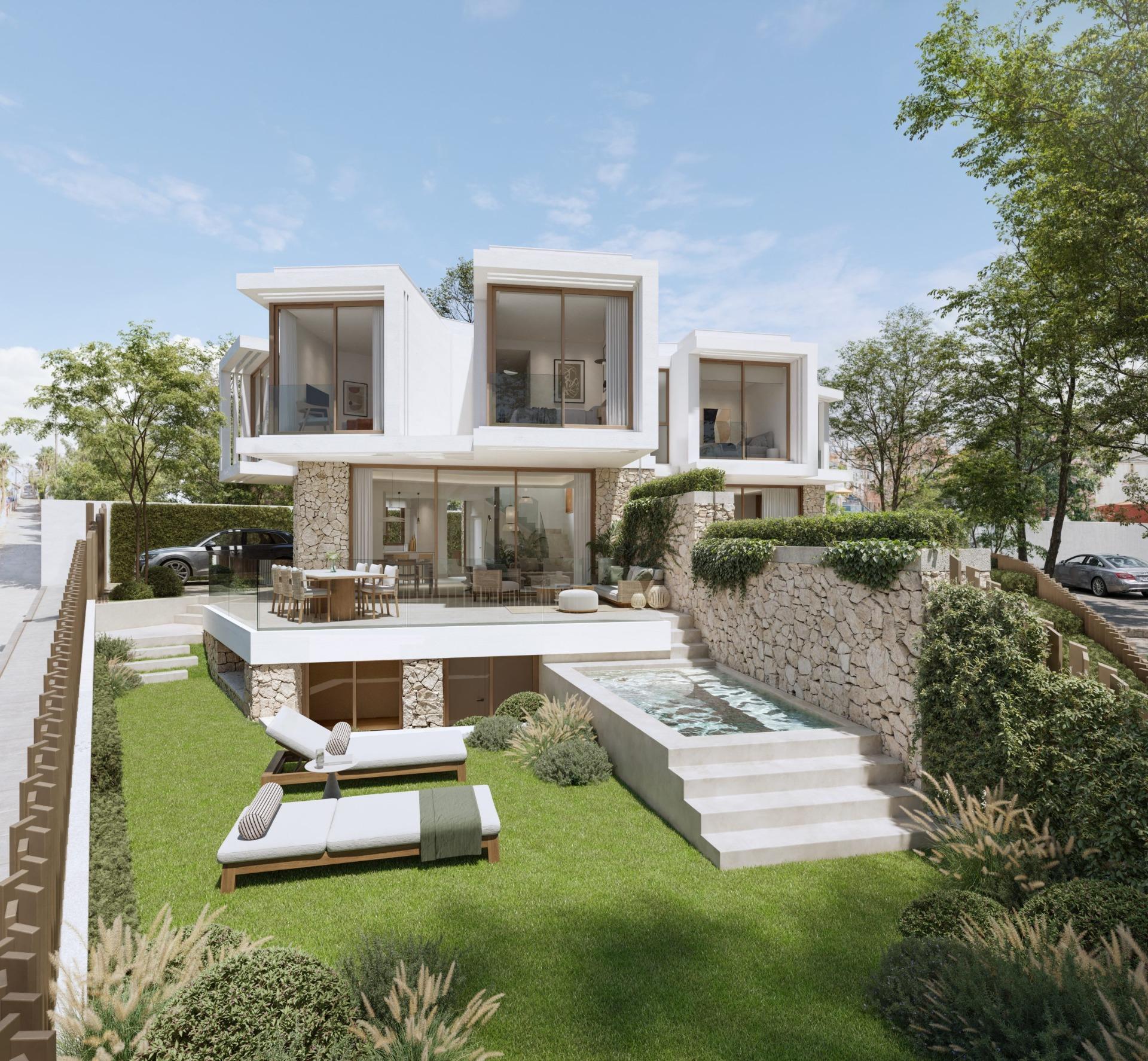 Exclusivas villas en Pedregalejo