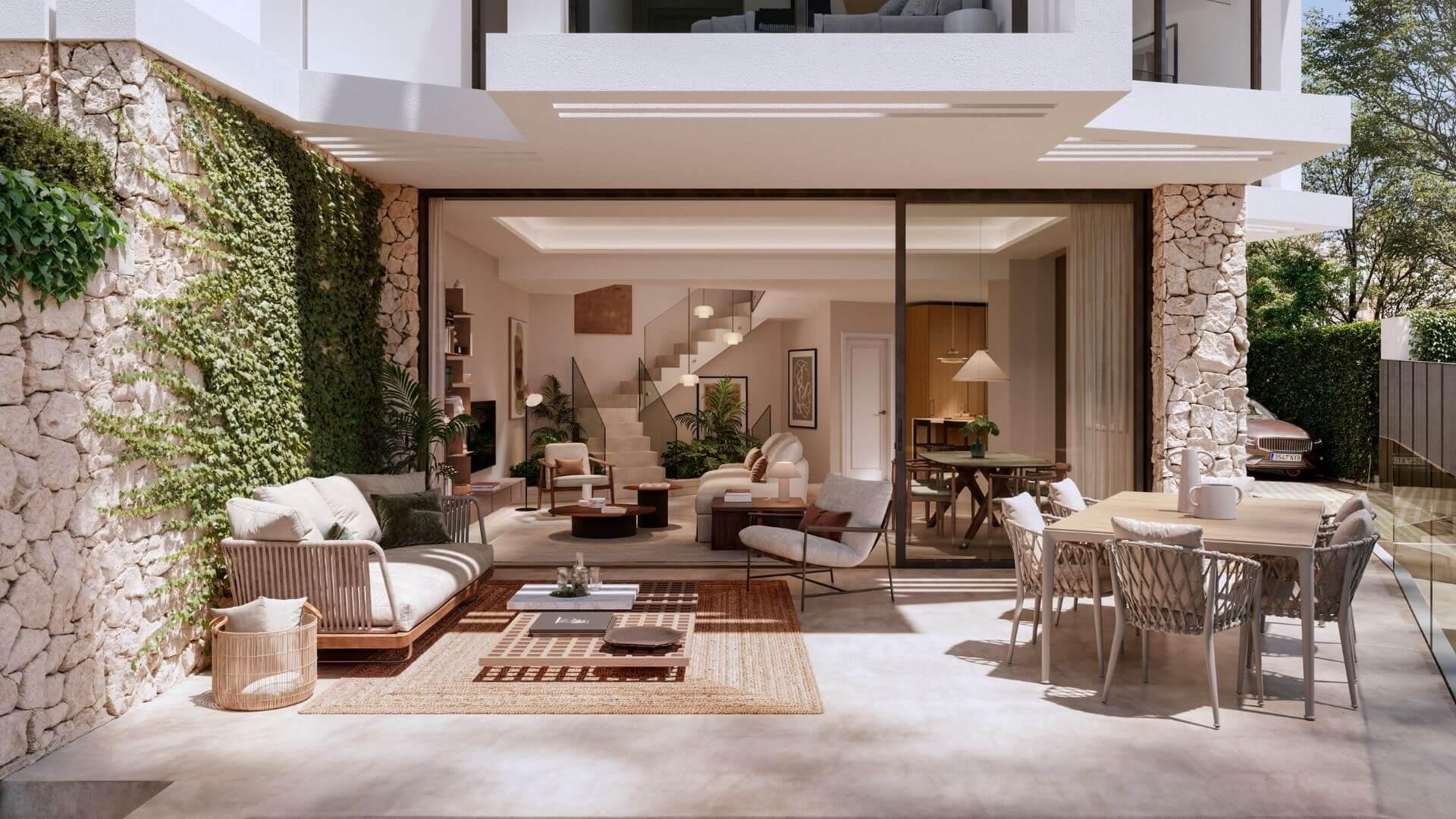 Exclusivas villas en Pedregalejo