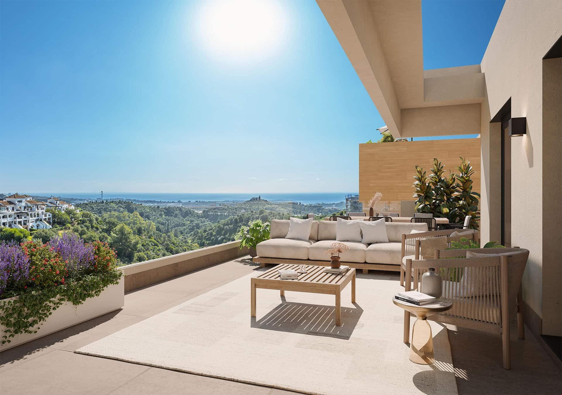 Promoción de viviendas en Altos de los Monteros, Marbella