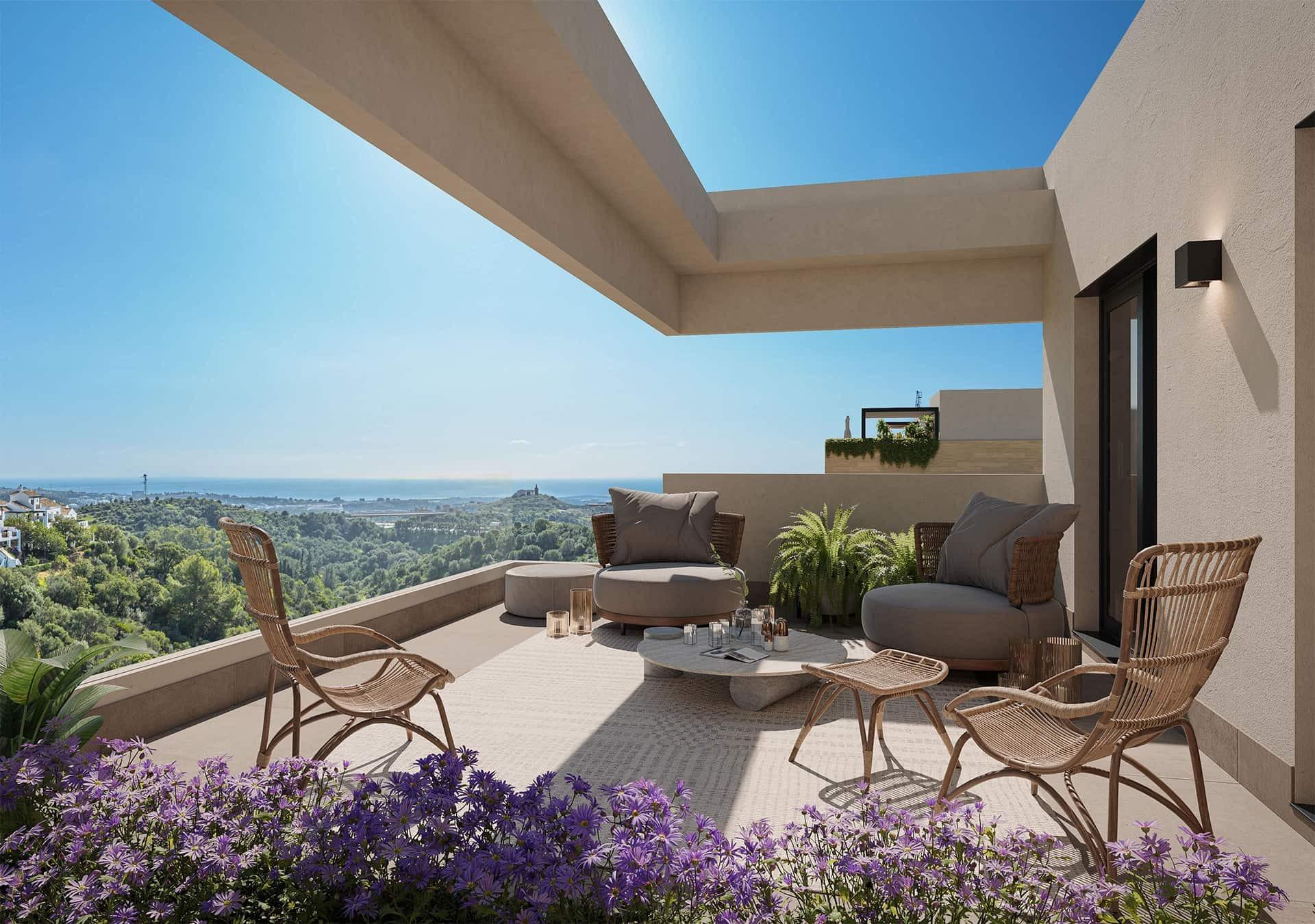 Promoción de viviendas en Altos de los Monteros, Marbella