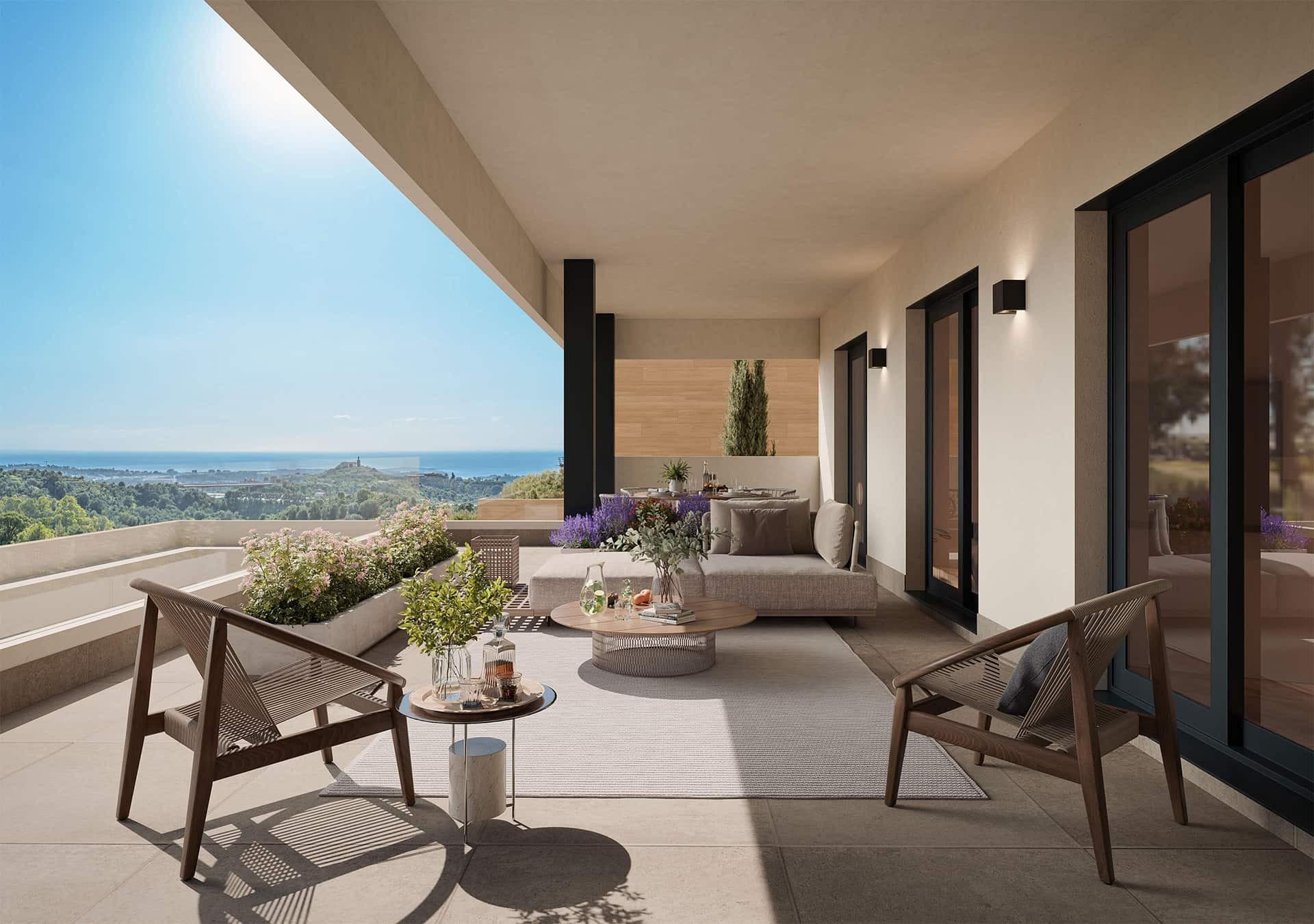 Promoción de viviendas en Altos de los Monteros, Marbella