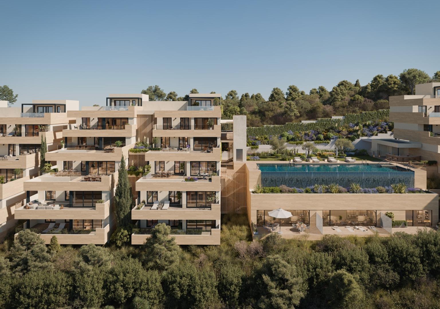 Promoción de viviendas en Altos de los Monteros, Marbella