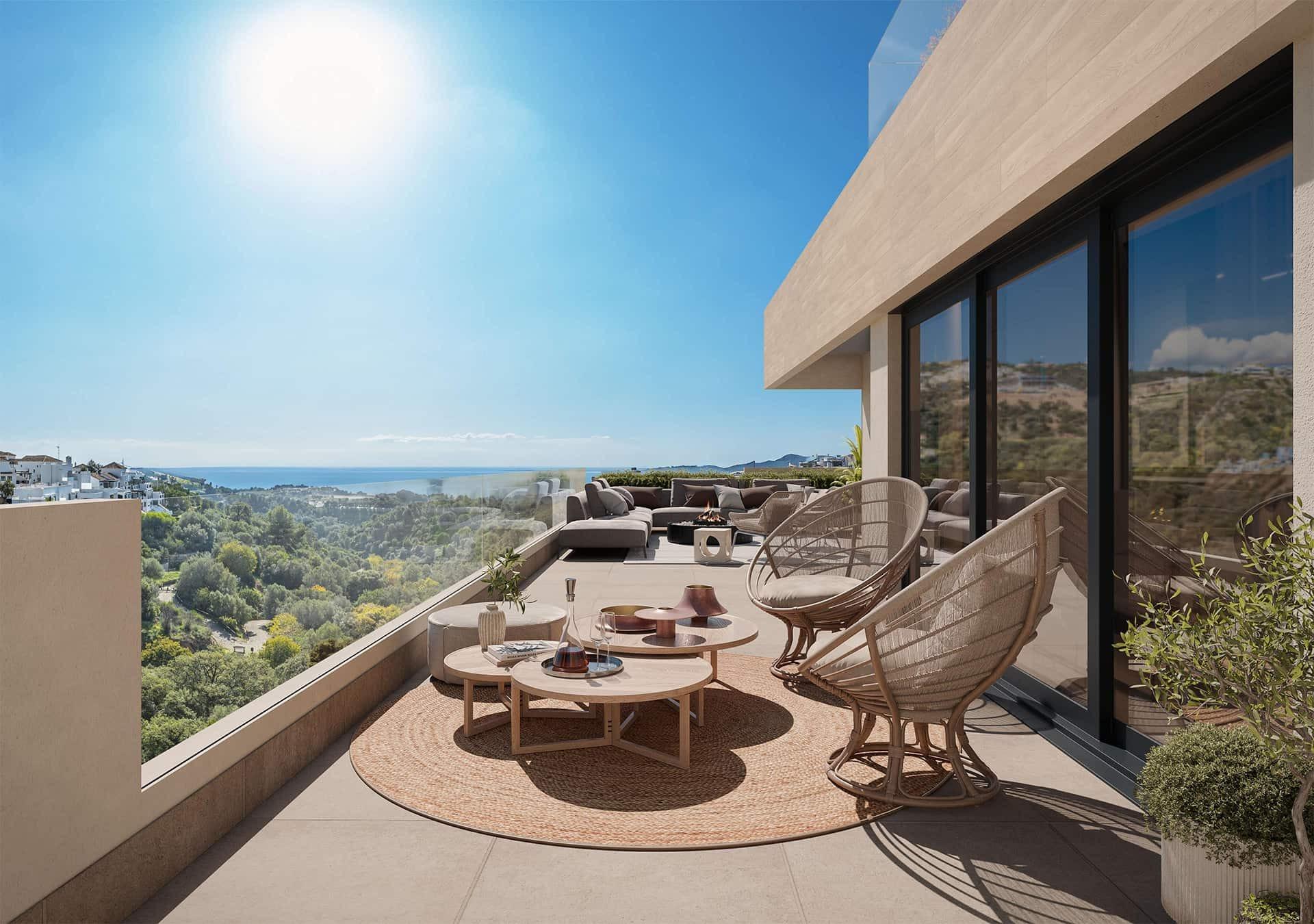 Promoción de viviendas en Altos de los Monteros, Marbella